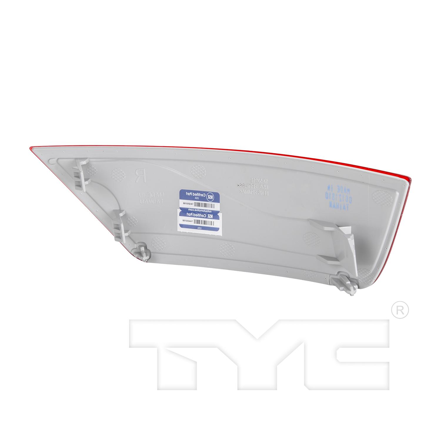 TYC 175392009 Reflector Assembly product image 2 of 4