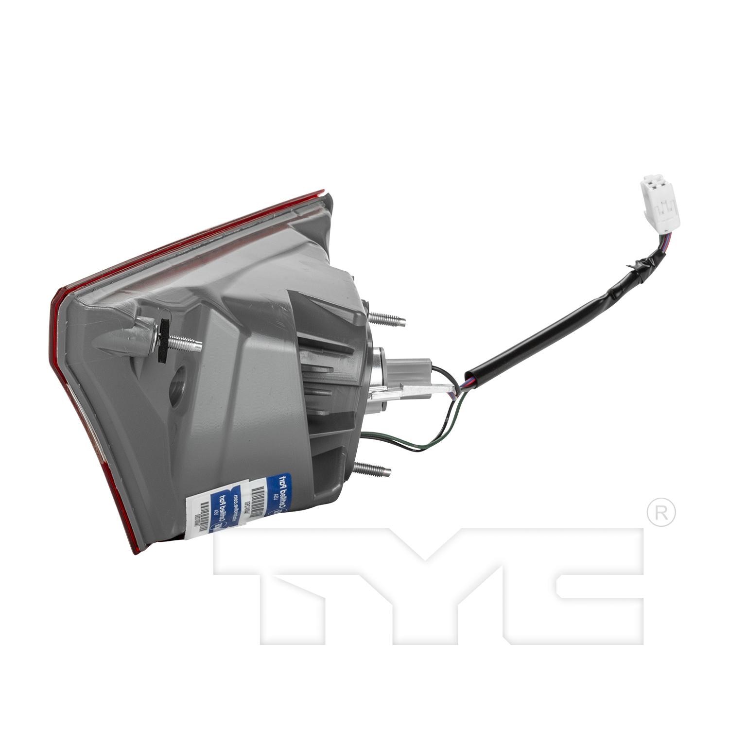TYC 17539400 Tail Light Assembly product image 4 of 6