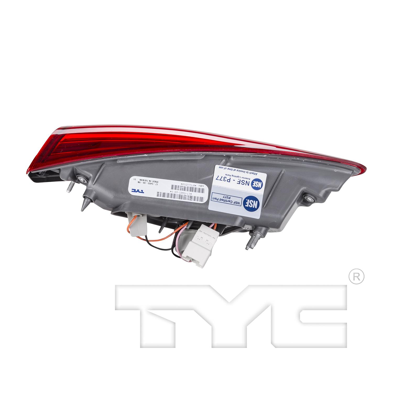TYC 17540300 - Tail Light Assembly TYC 17540300 Tail Light Assembly product image 5 of 6