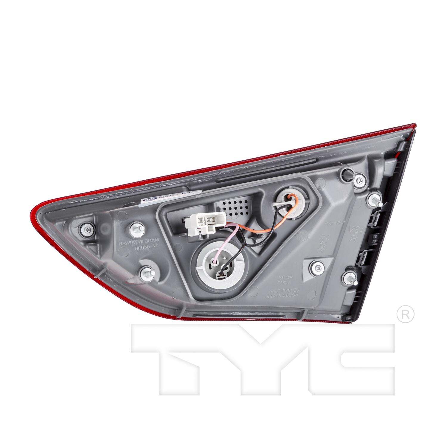TYC 17540400 Tail Light Assembly product image 2 of 6