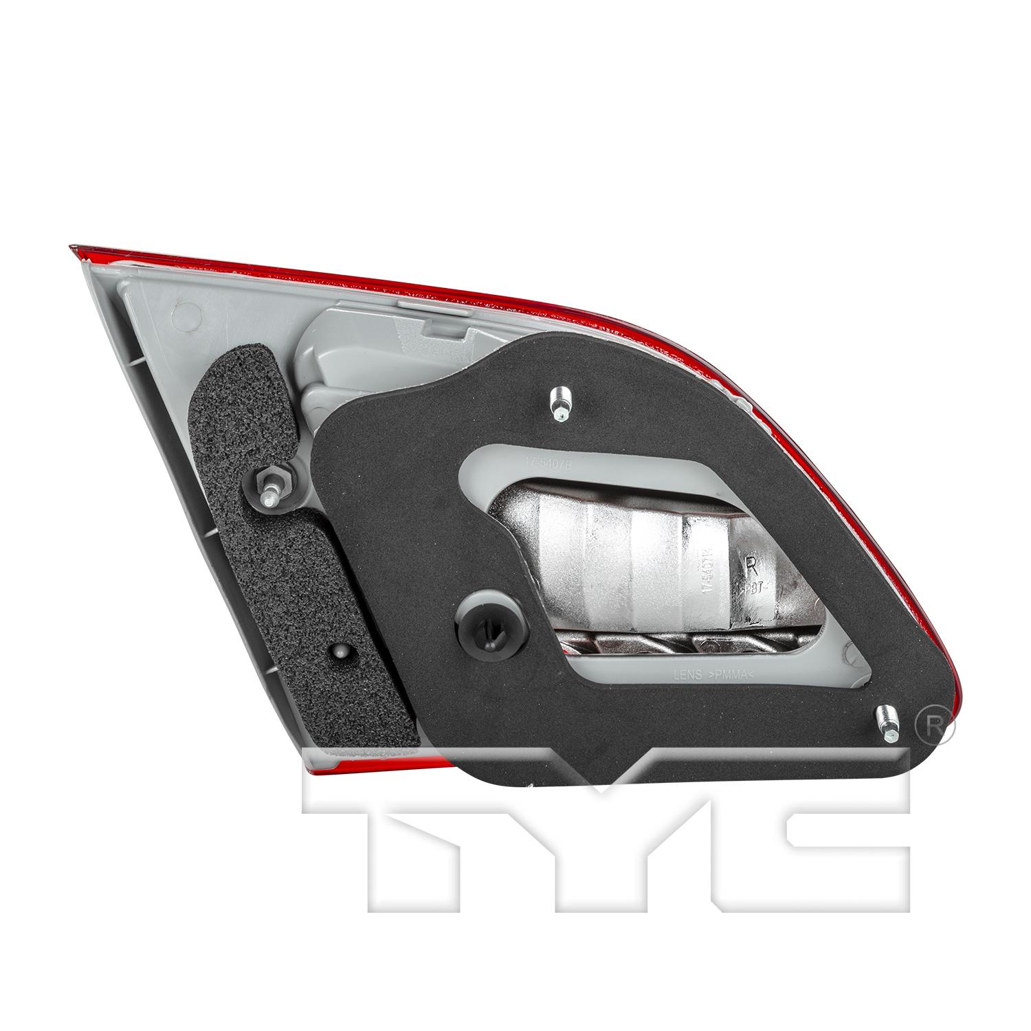 TYC 17540700 Tail Light Assembly product image 2 of 6