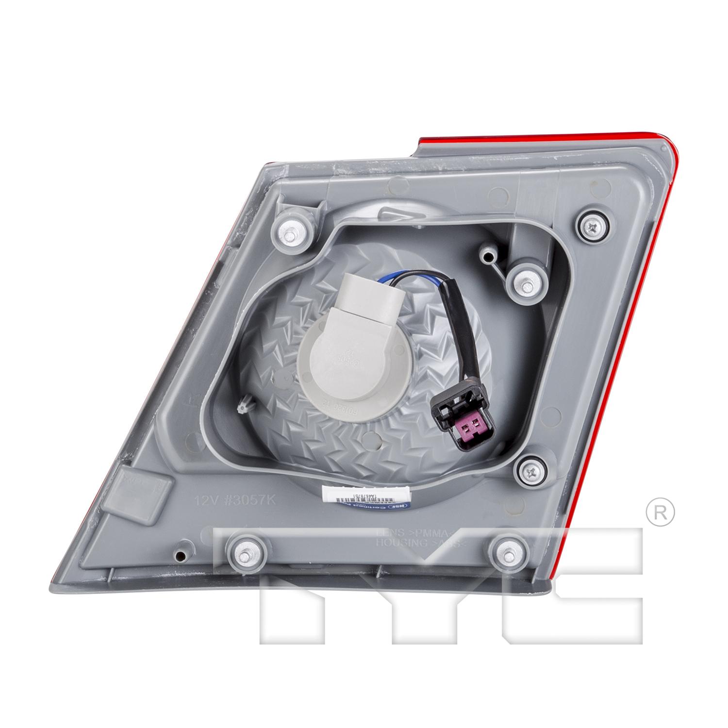 TYC 175435009 Tail Light Assembly product image 2 of 6
