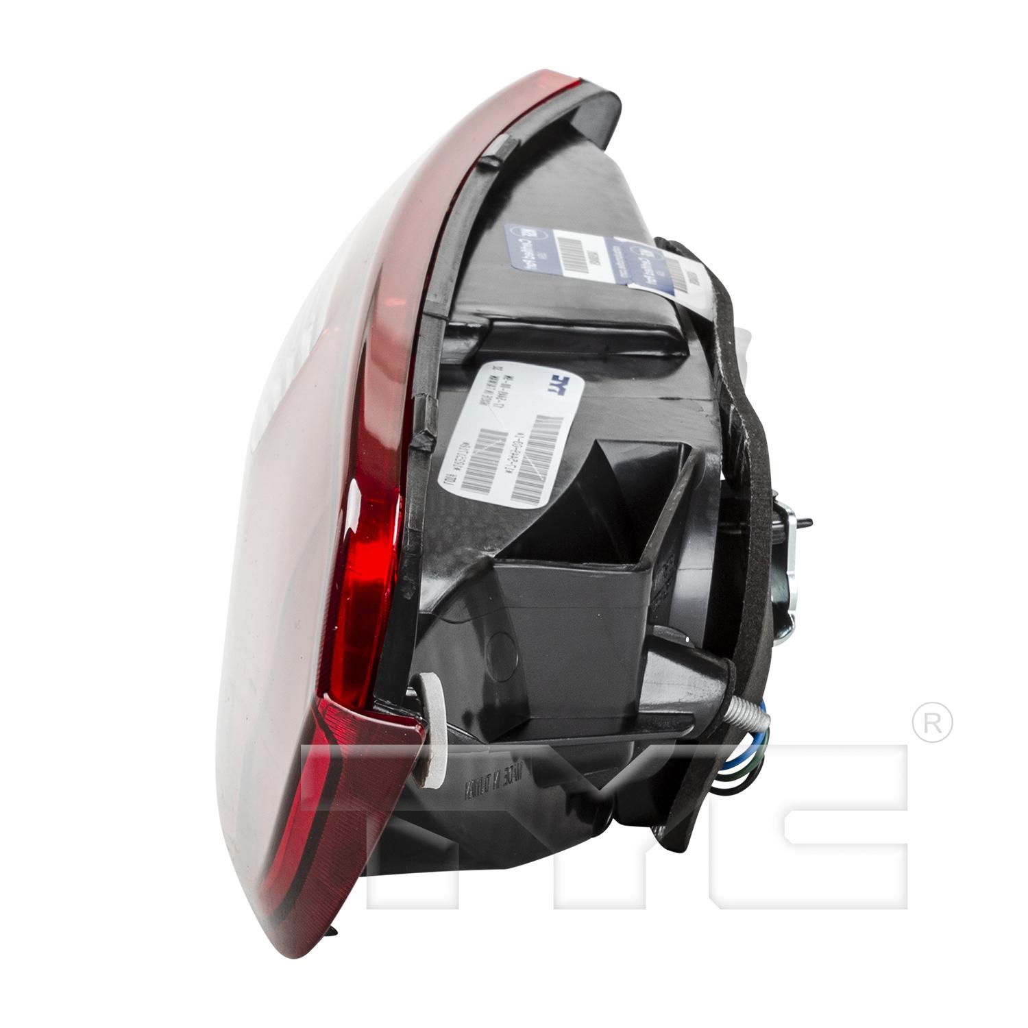 TYC 175450009 Tail Light Assembly product image 3 of 6