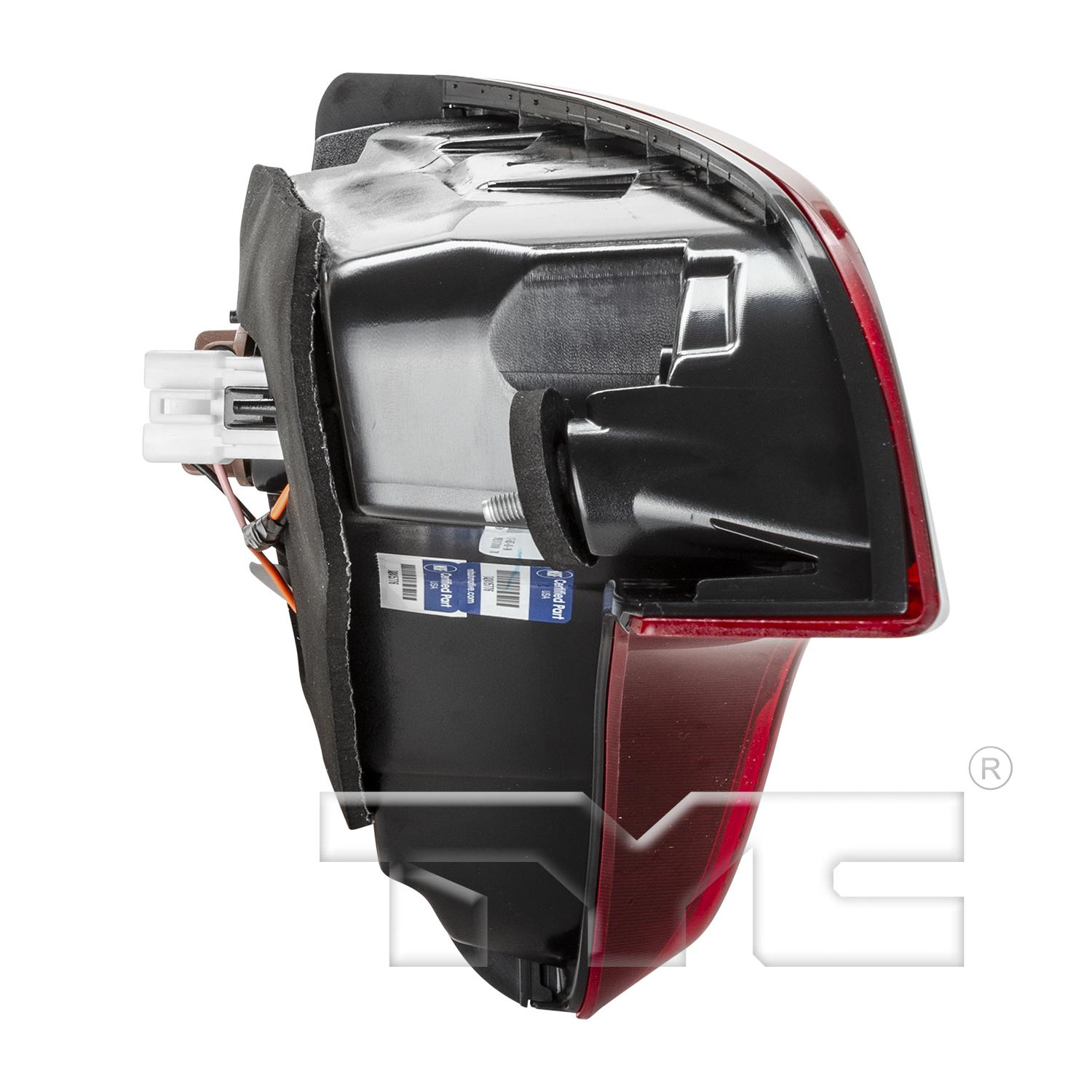 TYC 175457009 Tail Light Assembly product image 3 of 6