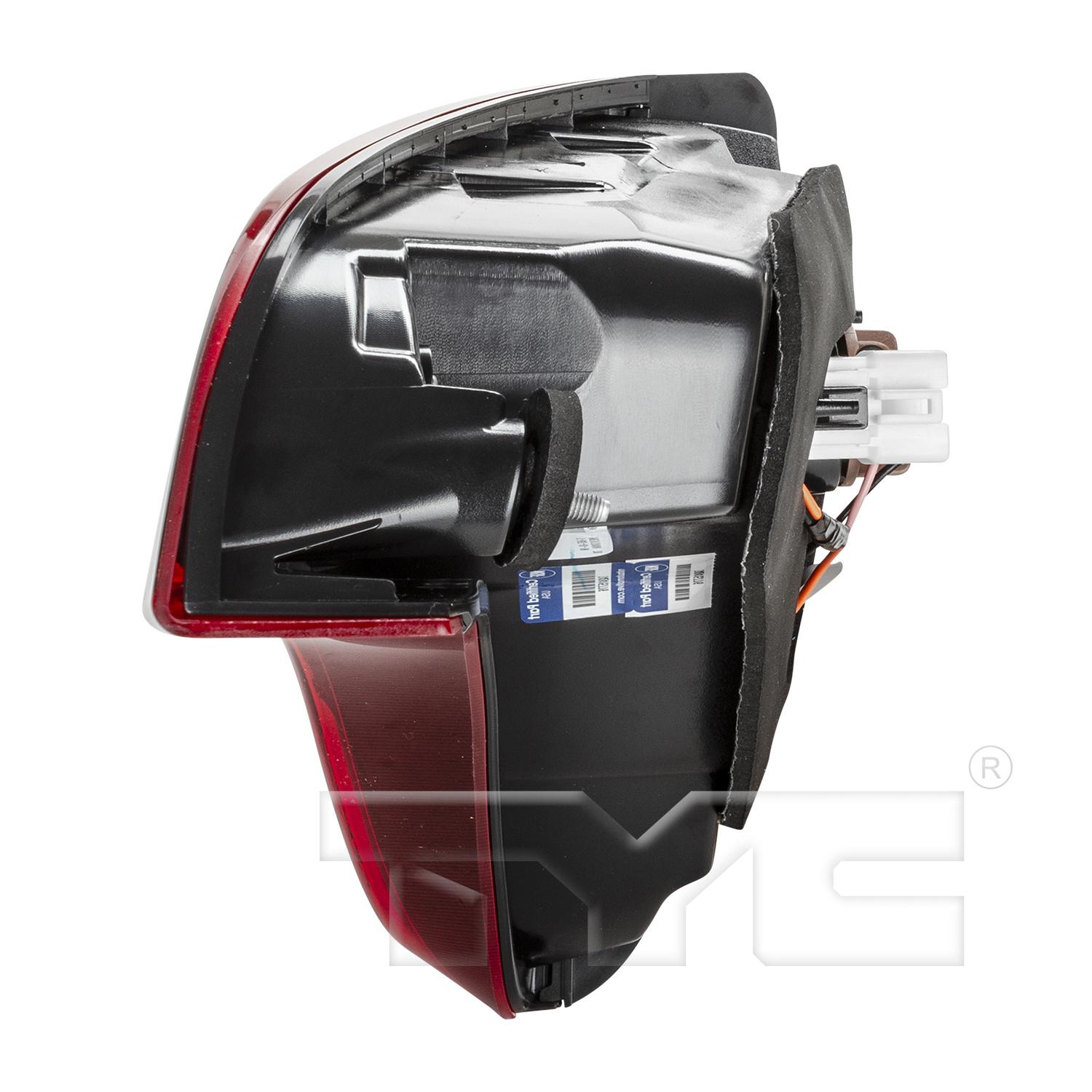 TYC 17545800 Tail Light Assembly product image 3 of 6