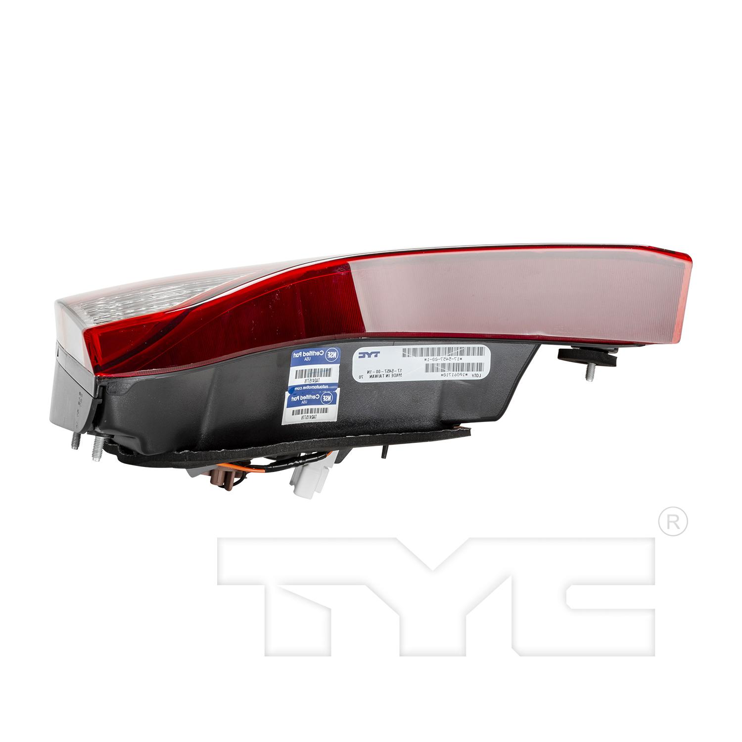 TYC 17545800 Tail Light Assembly product image 6 of 6