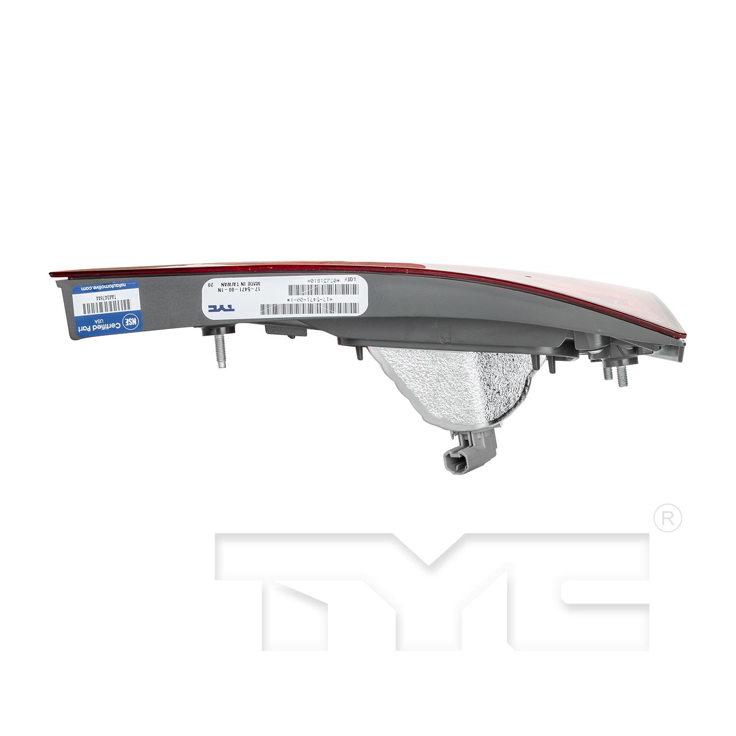 TYC 175471009 Tail Light Assembly product image 6 of 6
