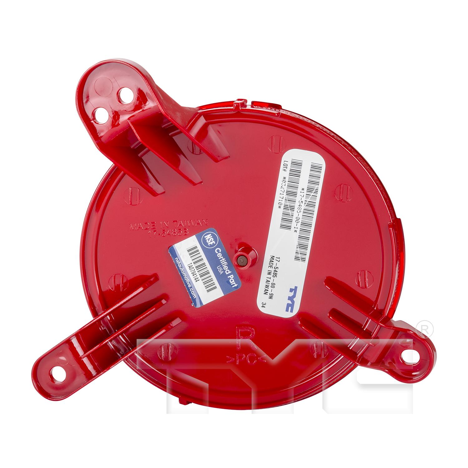 TYC 17548500 Reflector Assembly product image 2 of 4