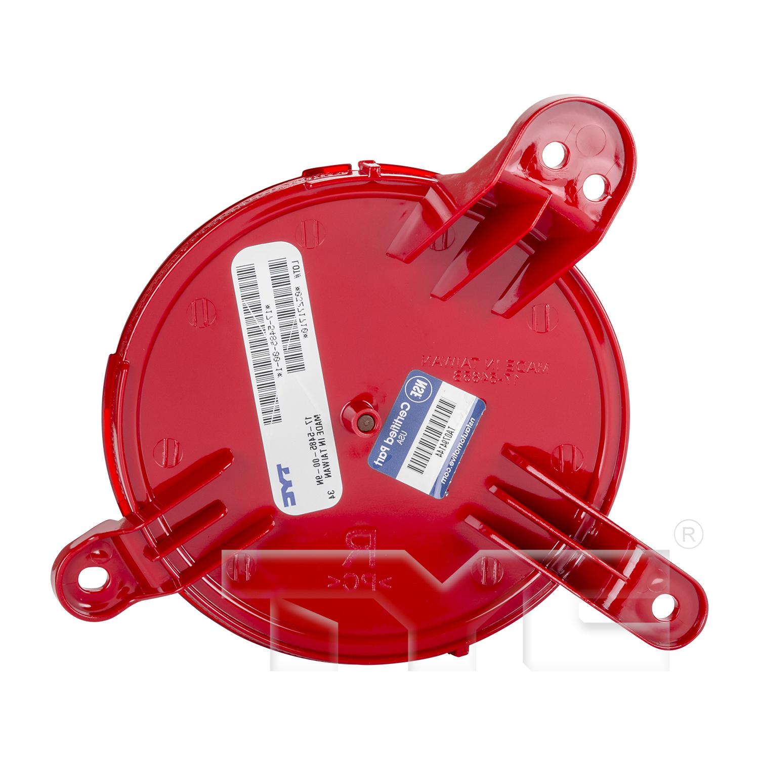 TYC 17548600 Reflector Assembly product image 2 of 4
