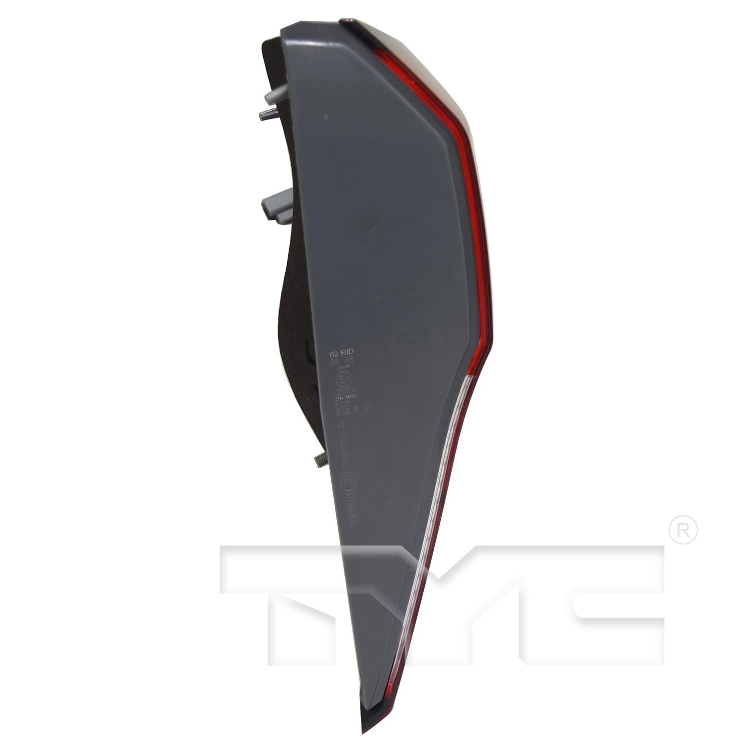 TYC 17557890 Tail Light Assembly product image 2 of 12