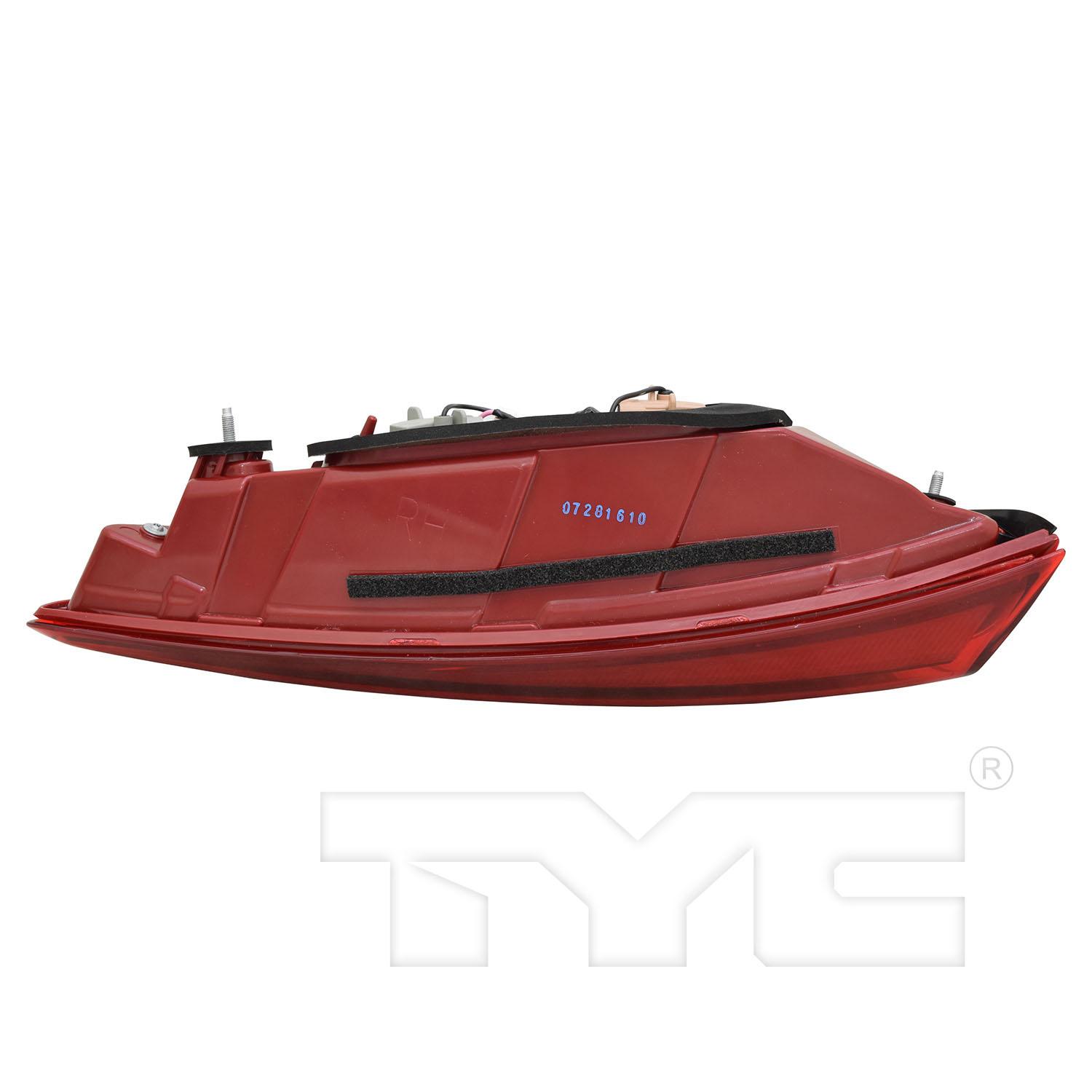 TYC 175613009 Tail Light Assembly product image 5 of 6