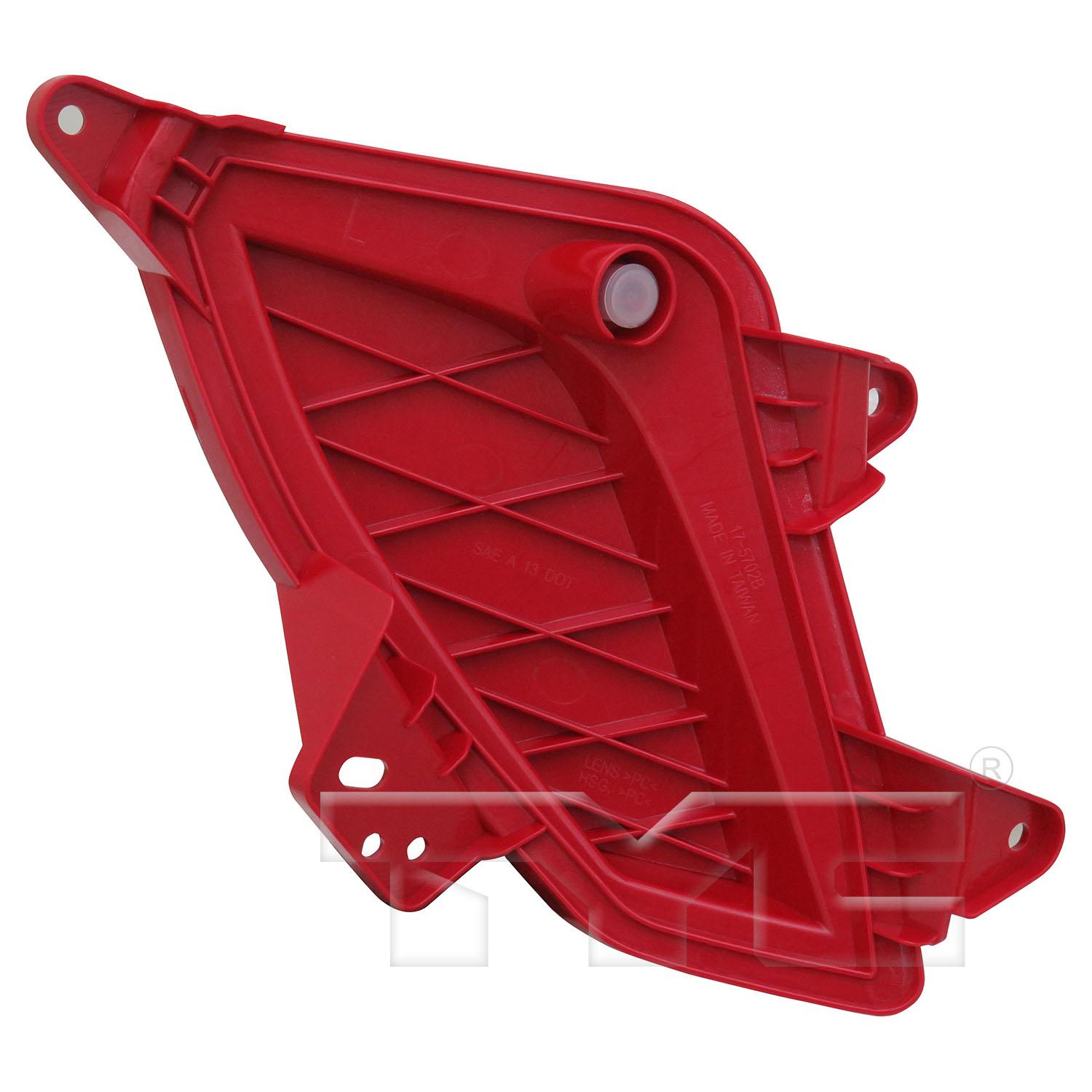 TYC 175702009 Reflector Assembly product image 2 of 6