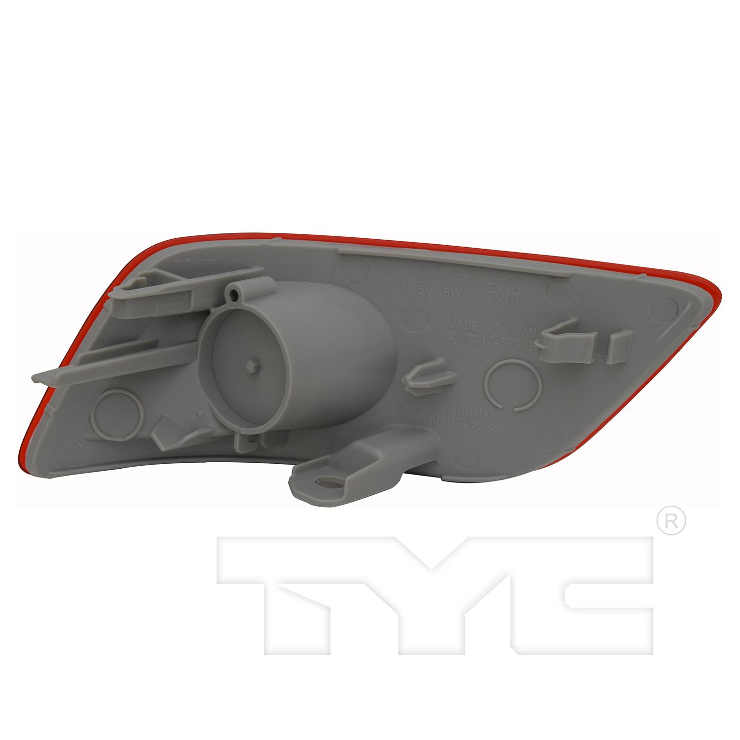 TYC 175799009 Reflector Assembly product image 2 of 6