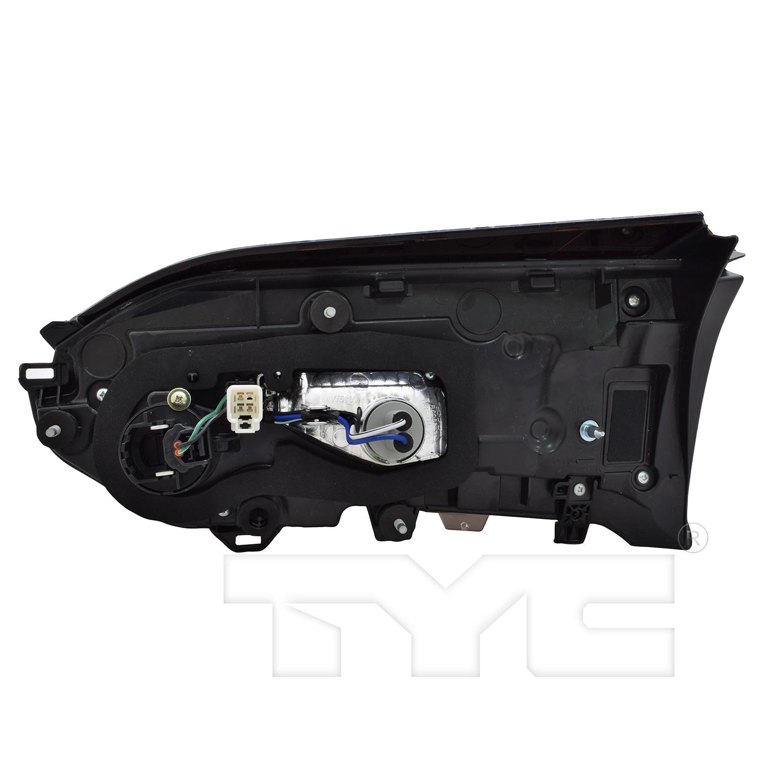 TYC 17580400 Tail Light Assembly product image 2 of 6