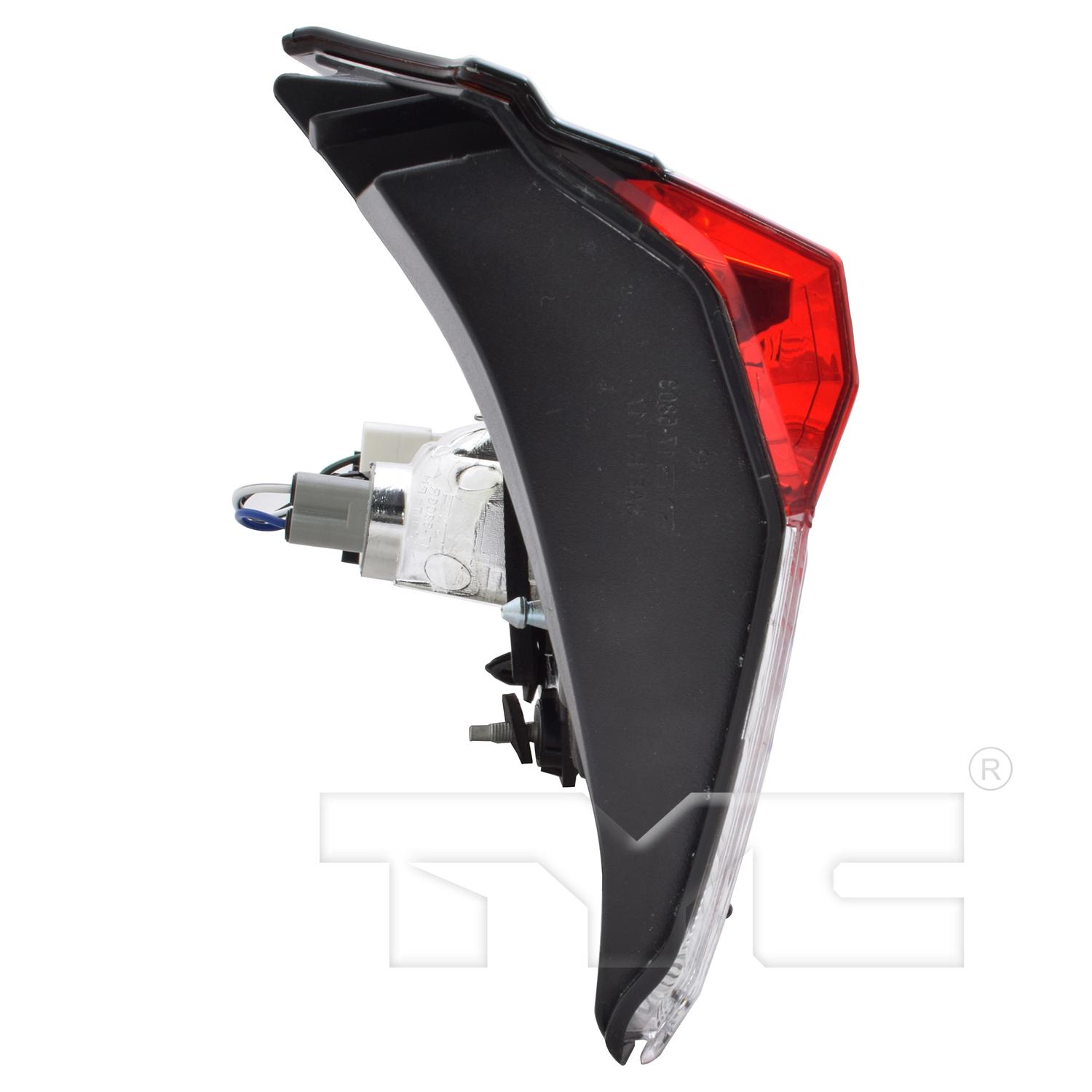 TYC 17580400 Tail Light Assembly product image 4 of 6