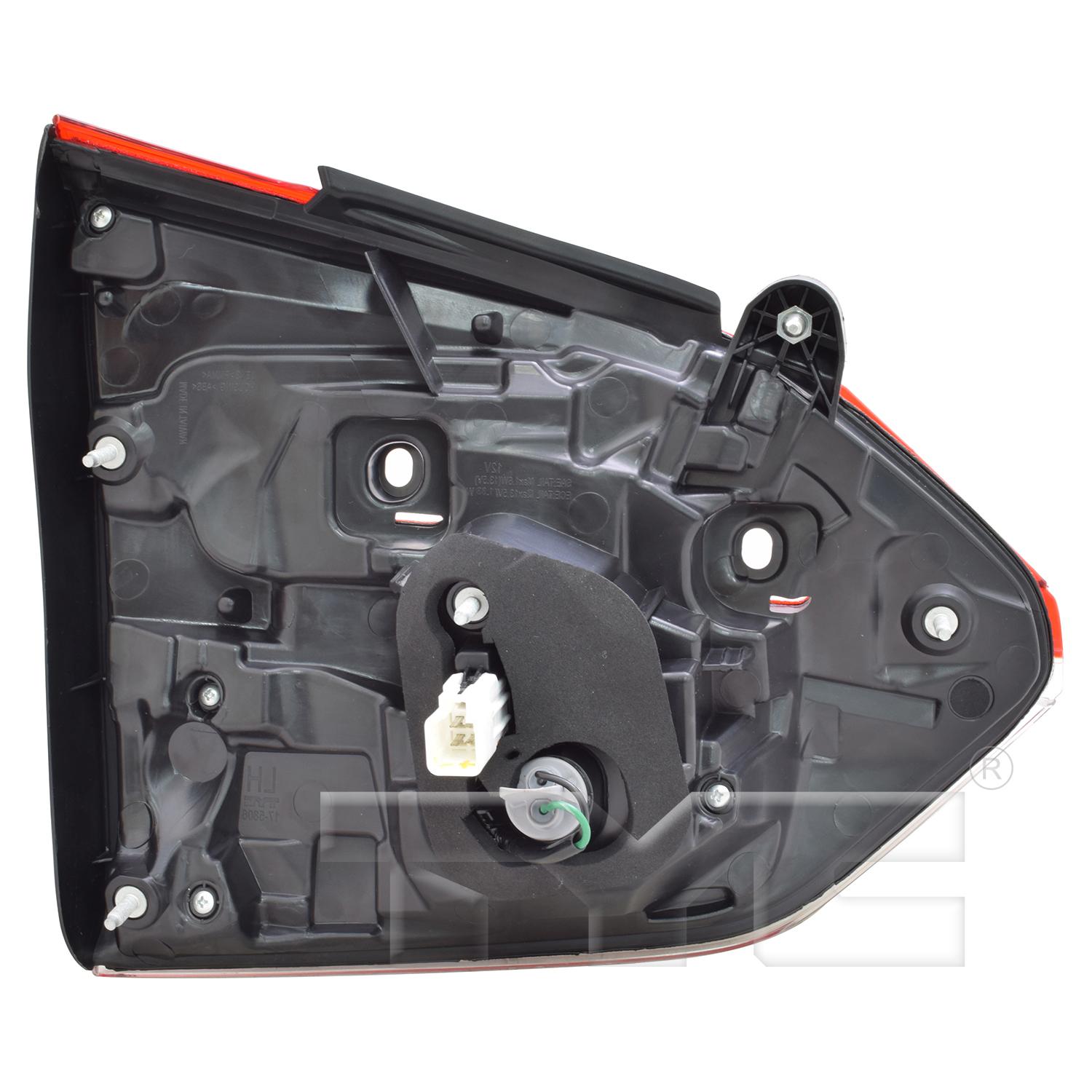 TYC 17580500 Tail Light Assembly product image 2 of 6