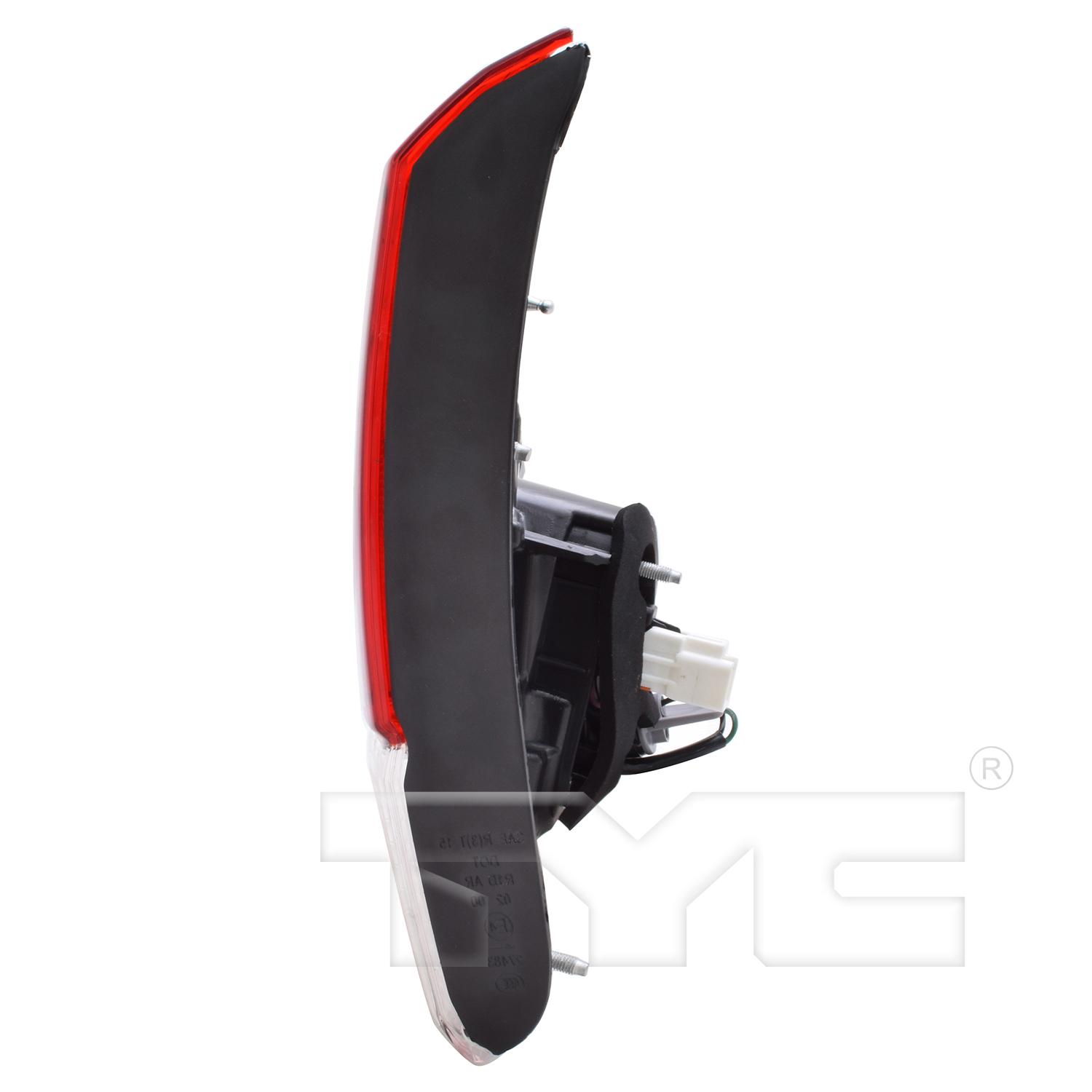 TYC 17580500 Tail Light Assembly product image 4 of 6