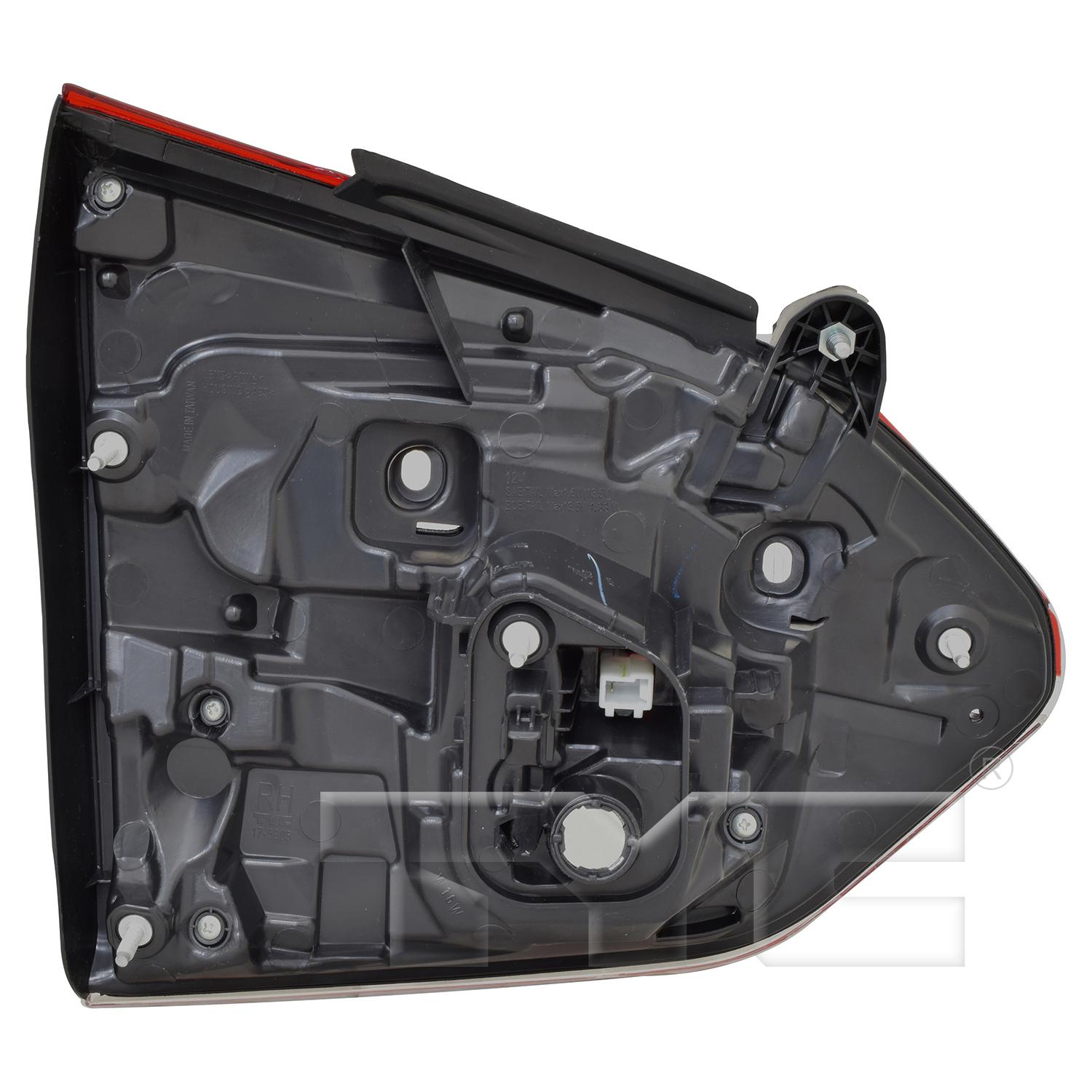 TYC 175805009 Tail Light Assembly product image 2 of 6