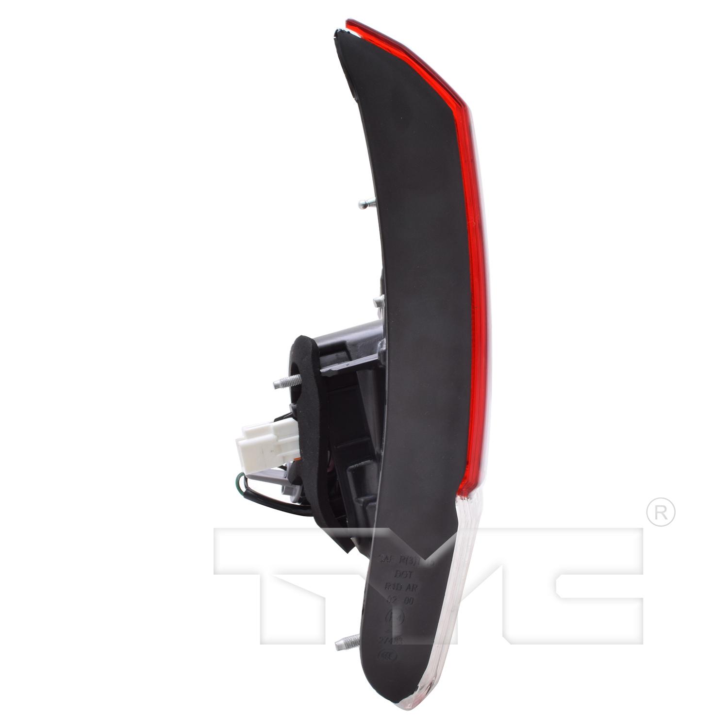 TYC 17580600 Tail Light Assembly product image 4 of 6