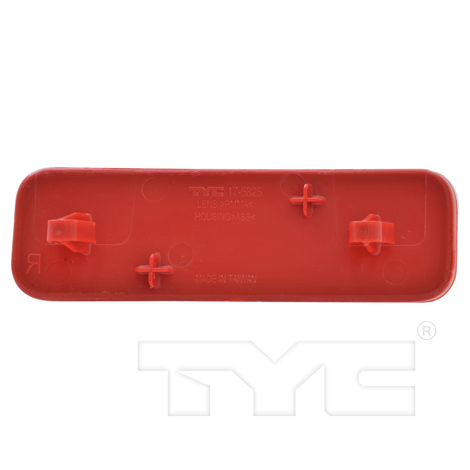 TYC 175825009 Reflector Assembly product image 2 of 6