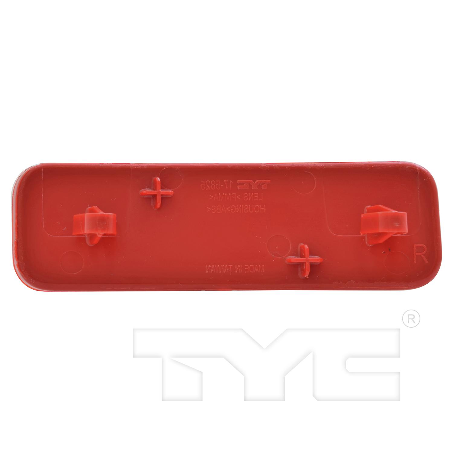 TYC 17582600 Reflector Assembly product image 2 of 6