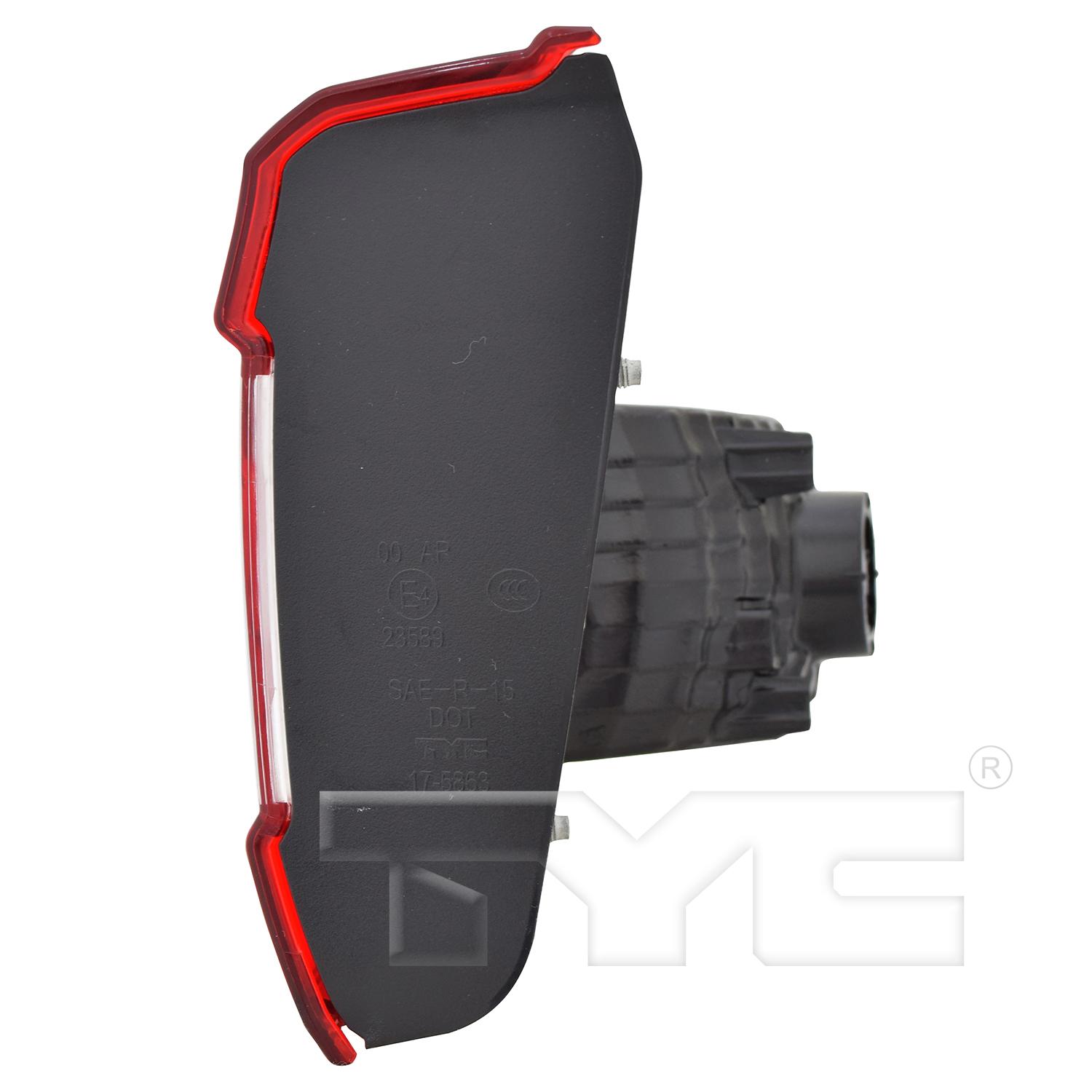 TYC 175863019 Back Up Light Lens / Housing product image 10 of 12