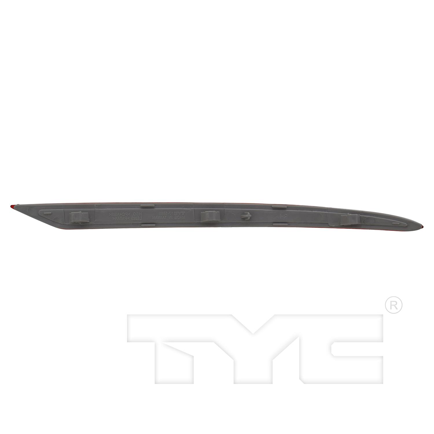 TYC 175870009 Reflector Assembly product image 2 of 6