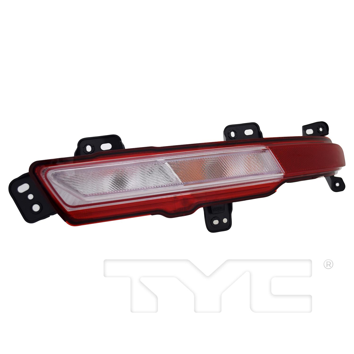 TYC 17593100 Back Up Light Assembly product image 3 of 6