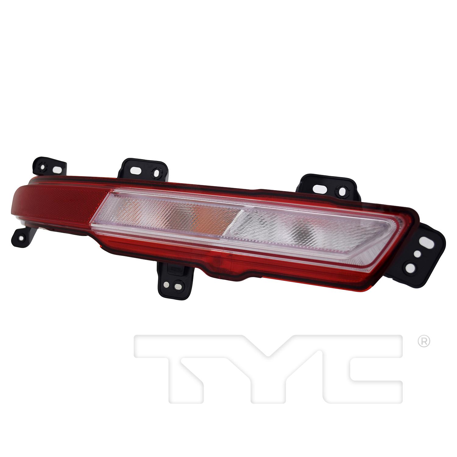 TYC 17593200 Back Up Light Assembly product image 3 of 6