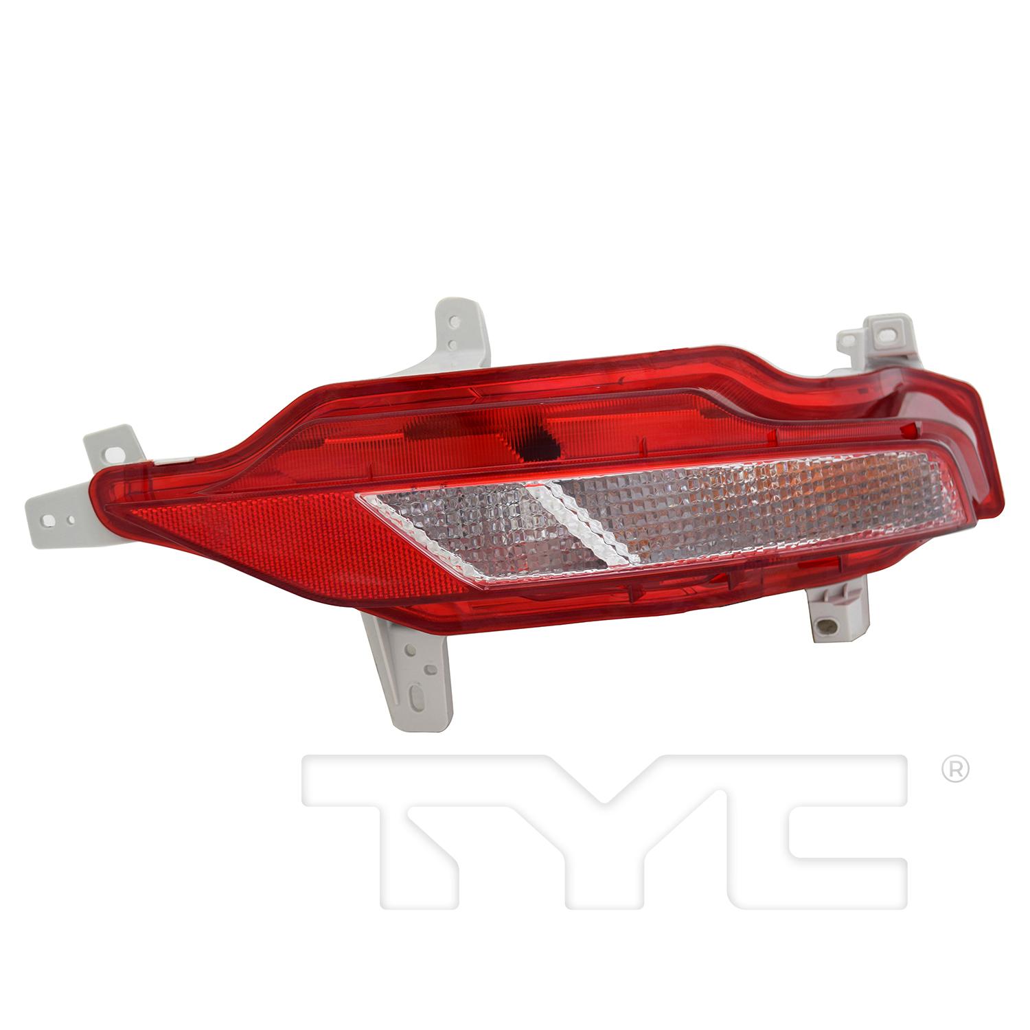 TYC 17593300 Back Up Light Assembly product image 3 of 6
