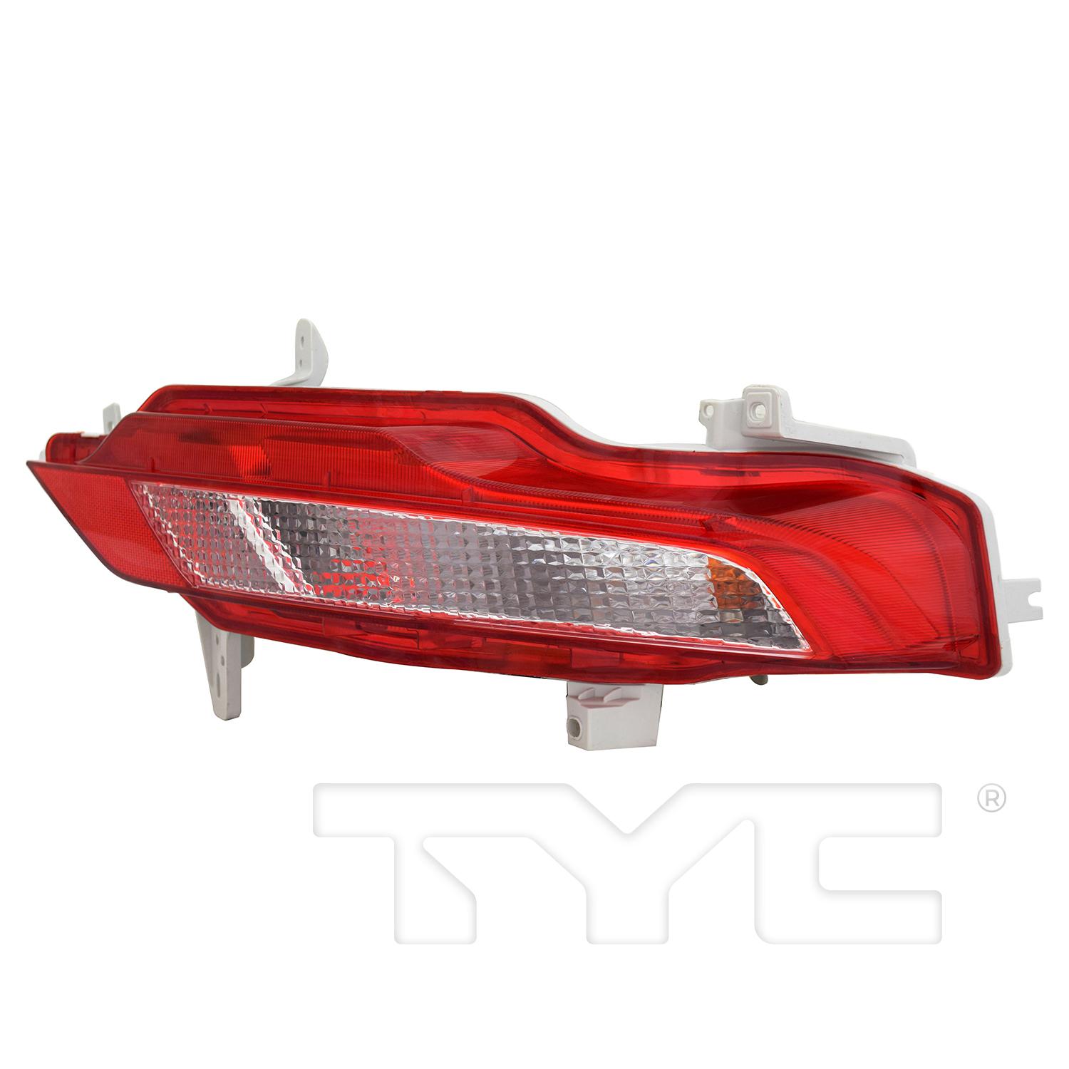 TYC 17593300 Back Up Light Assembly product image 4 of 6