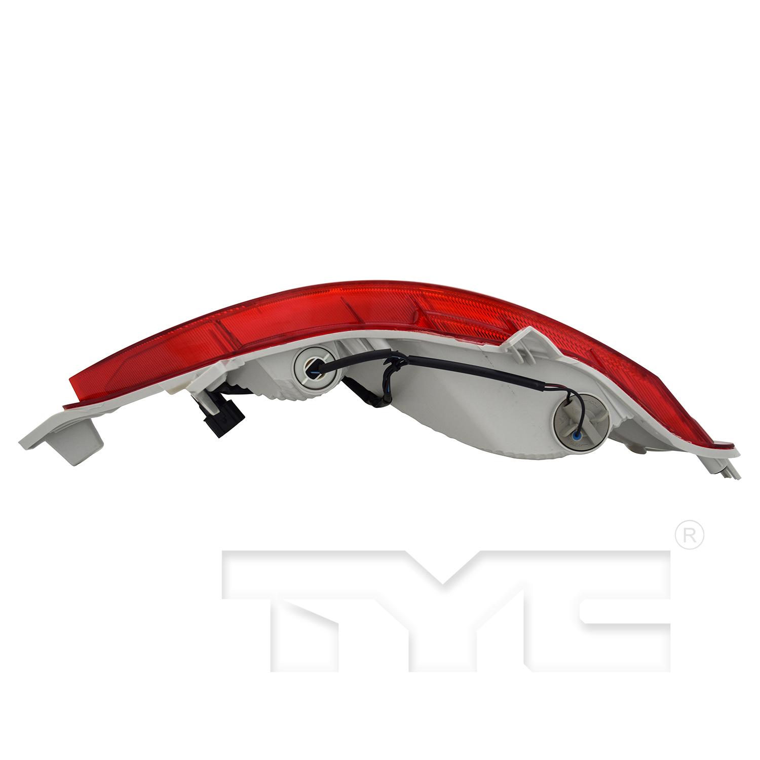 TYC 175933009 Back Up Light Assembly product image 6 of 6