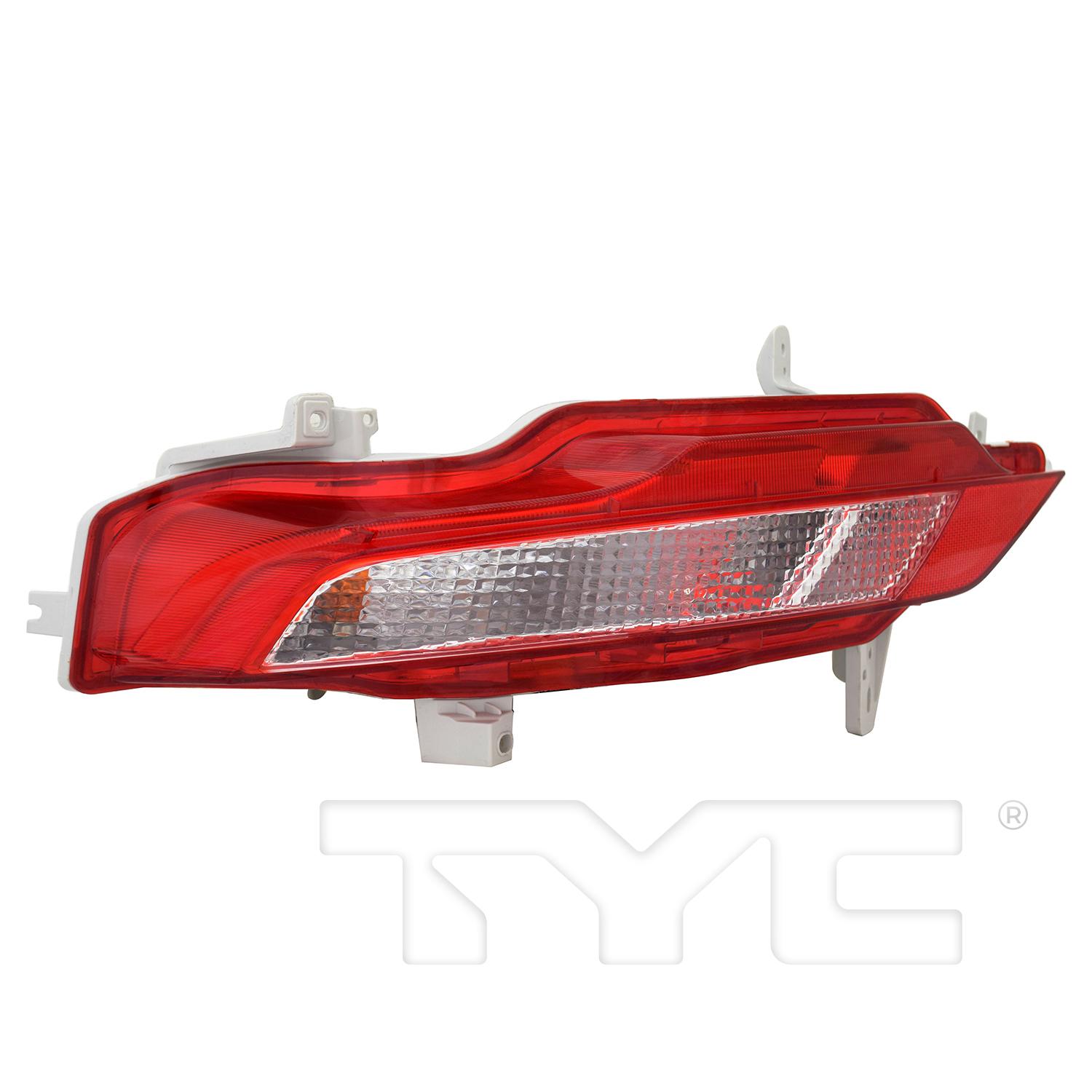 TYC 17593400 Back Up Light Assembly product image 4 of 6