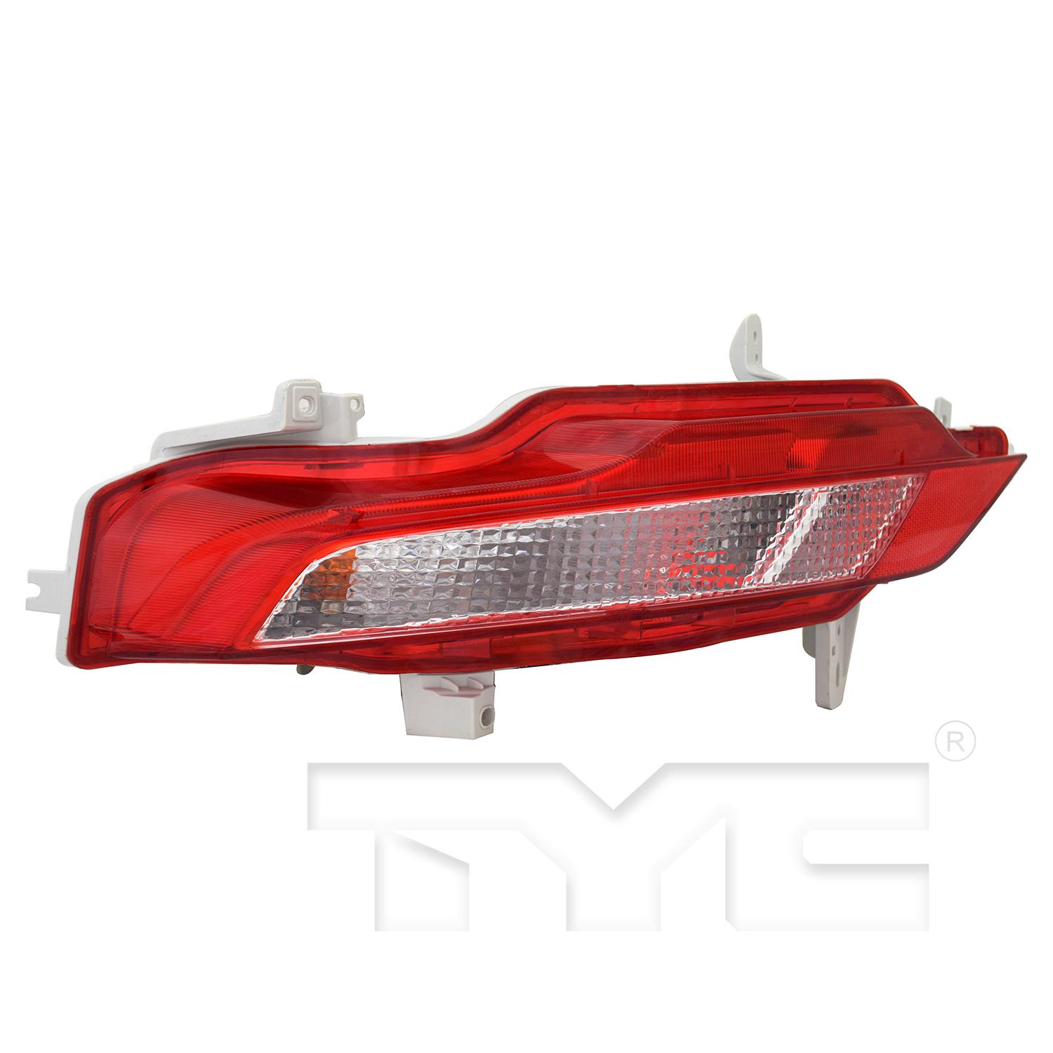 TYC 175934009 Back Up Light Assembly product image 4 of 6
