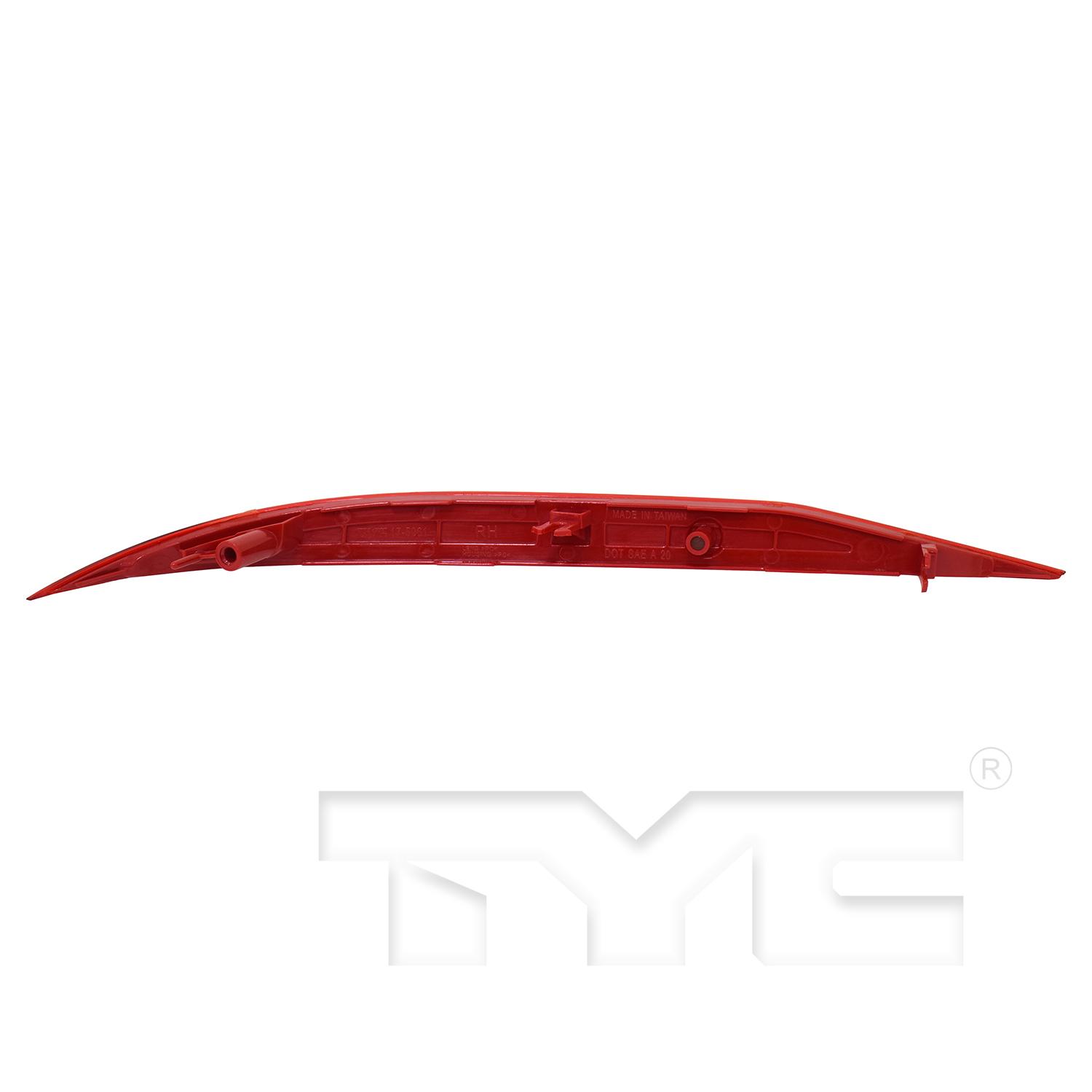 TYC 175961009 Reflector Assembly product image 2 of 6