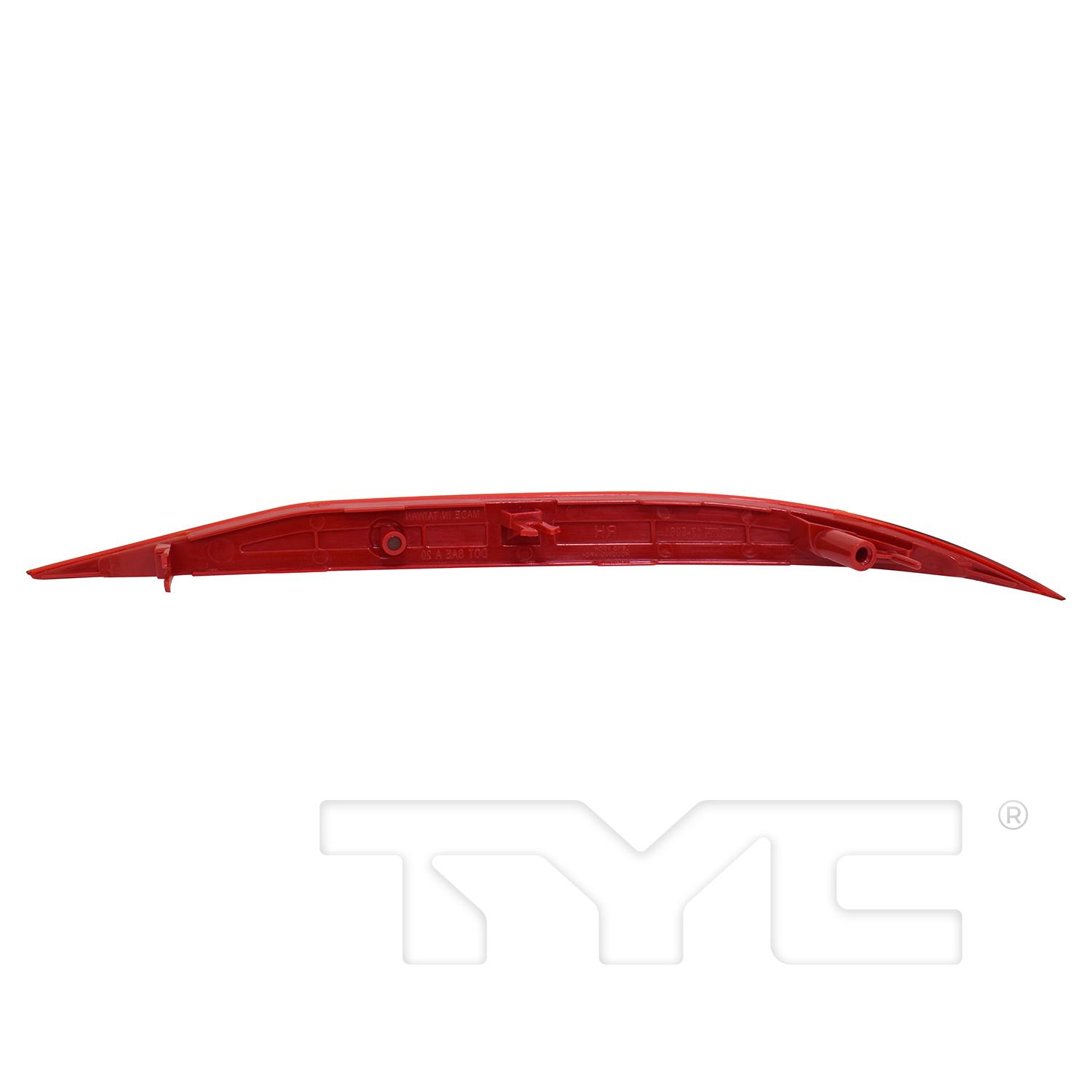 TYC 17596200 Reflector Assembly product image 2 of 6