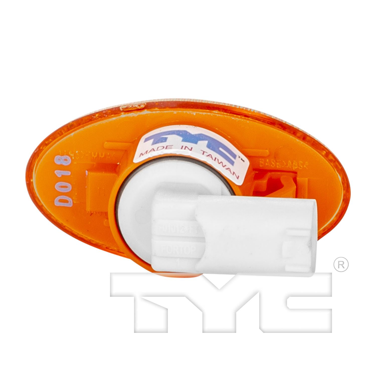 TYC 18046100 Side Repeater Lamp Assembly product image 2 of 4