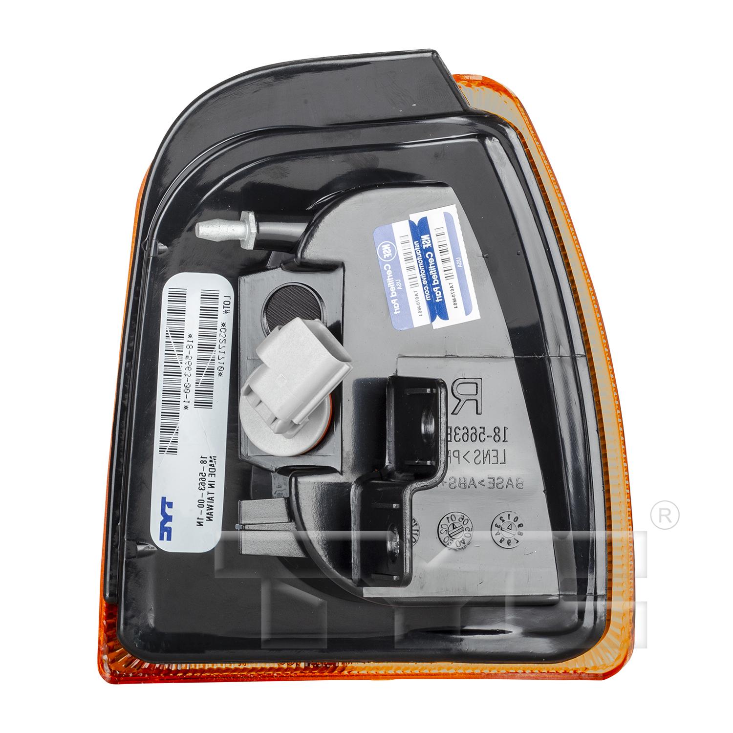 TYC 185664009 Turn Signal / Parking Light Assembly product image 4 of 6