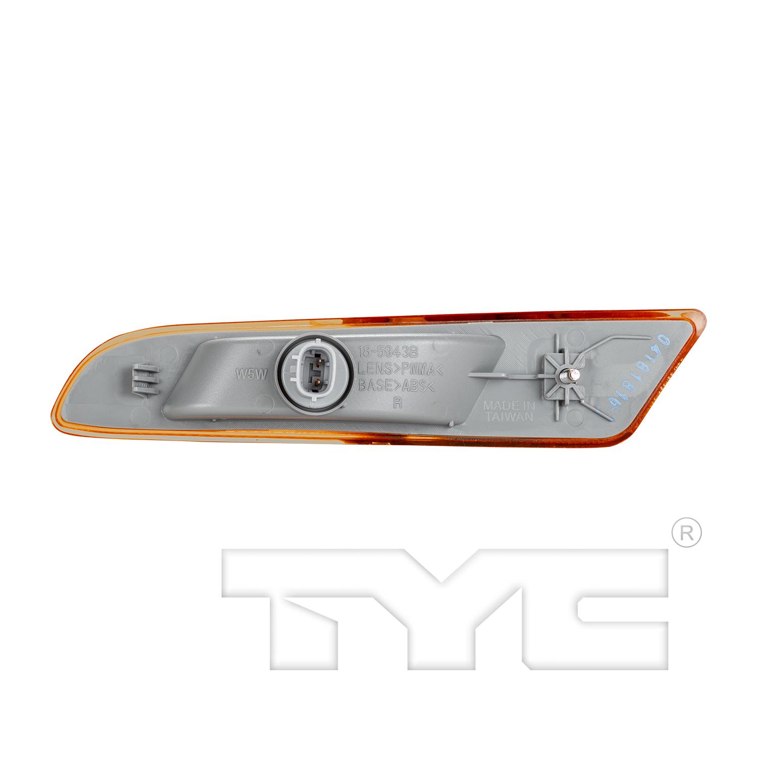 TYC 18594300 Turn Signal Light Assembly product image 2 of 6