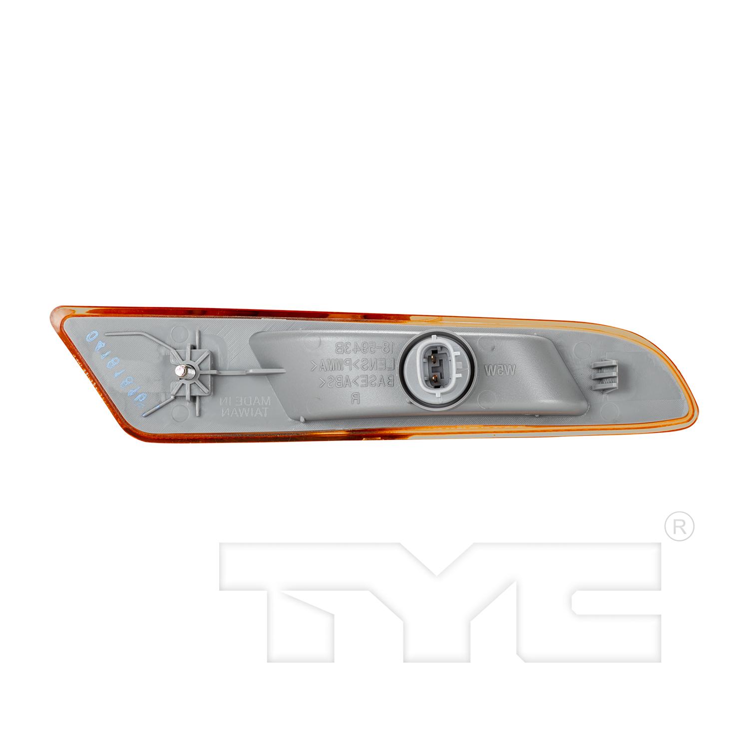 TYC 18594400 Turn Signal Light Assembly product image 2 of 6