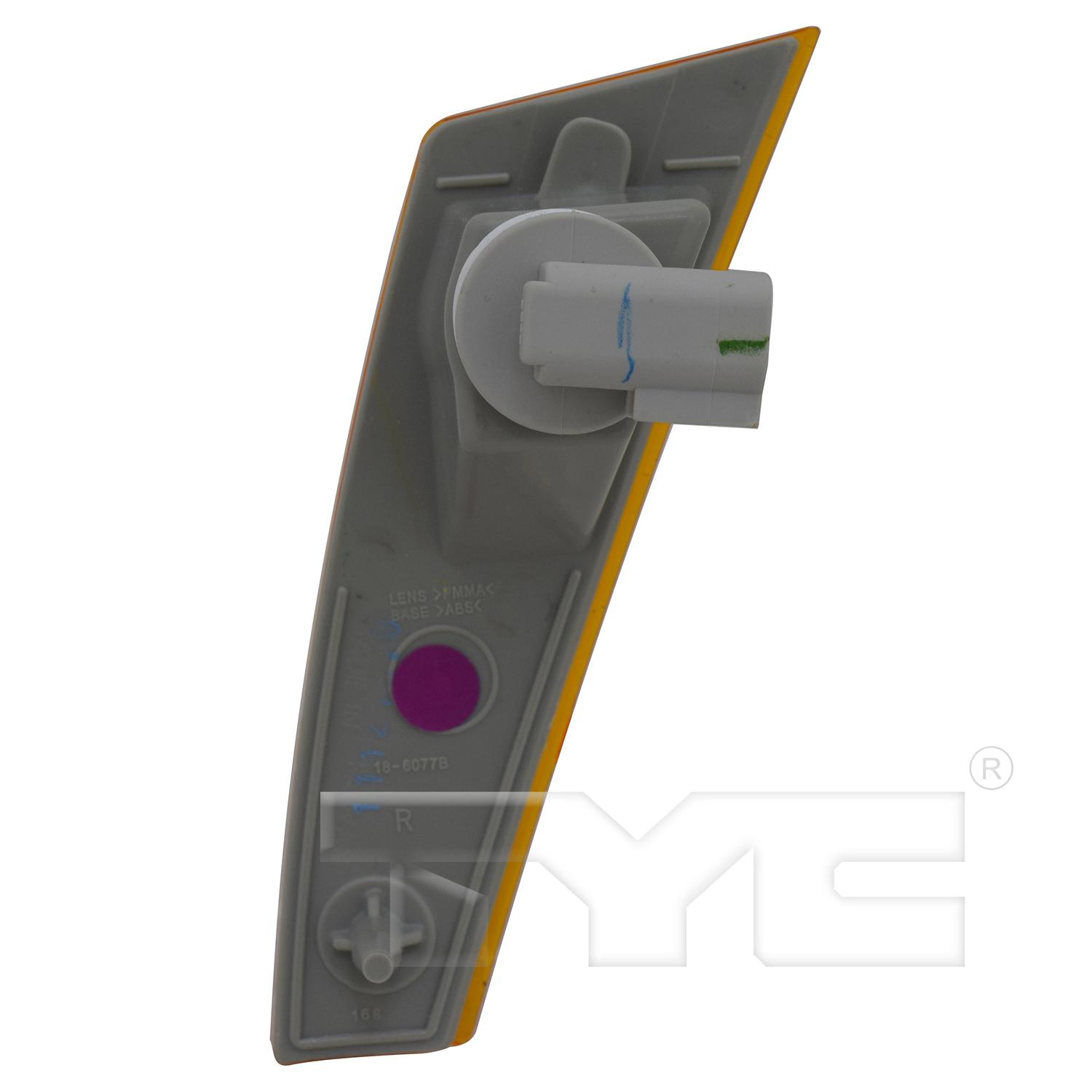 TYC 18607700 - Side Marker Light Assembly TYC 18607700 Side Marker Light Assembly product image 2 of 6