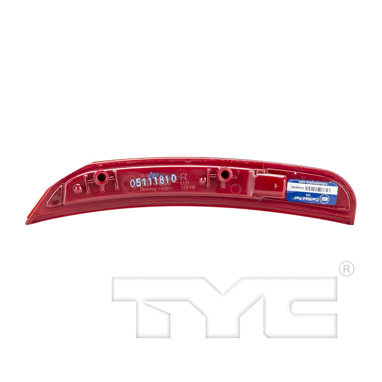 TYC 18616500 - Side Marker Light Assembly TYC 18616500 Side Marker Light Assembly product image 6 of 8