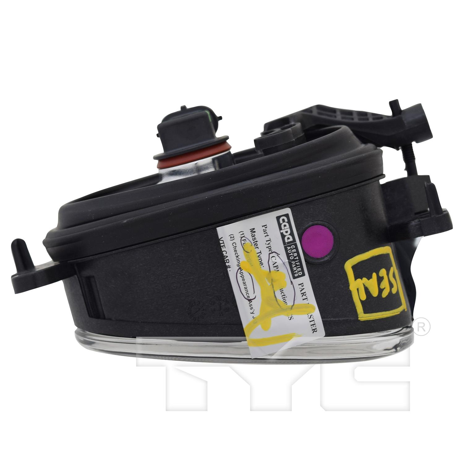 TYC 190635009 Fog Light Assembly product image 5 of 6