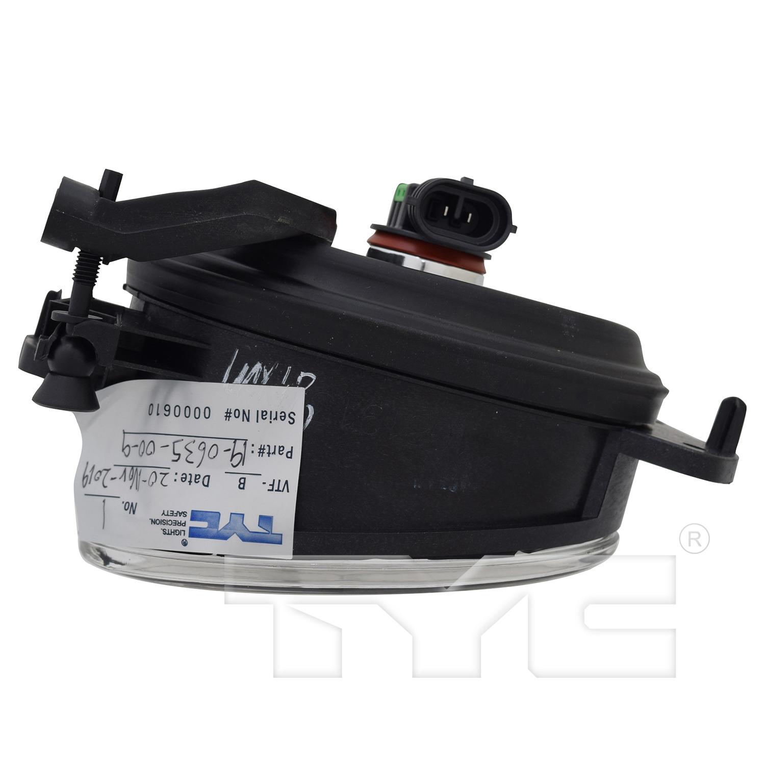 TYC 190635009 Fog Light Assembly product image 6 of 6