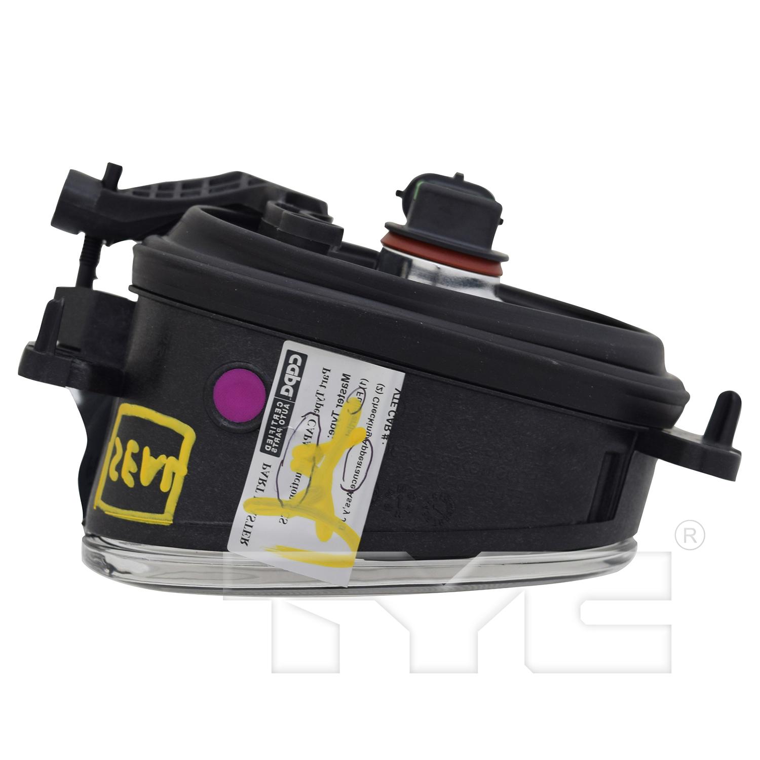TYC 190636009 Fog Light Assembly product image 5 of 6
