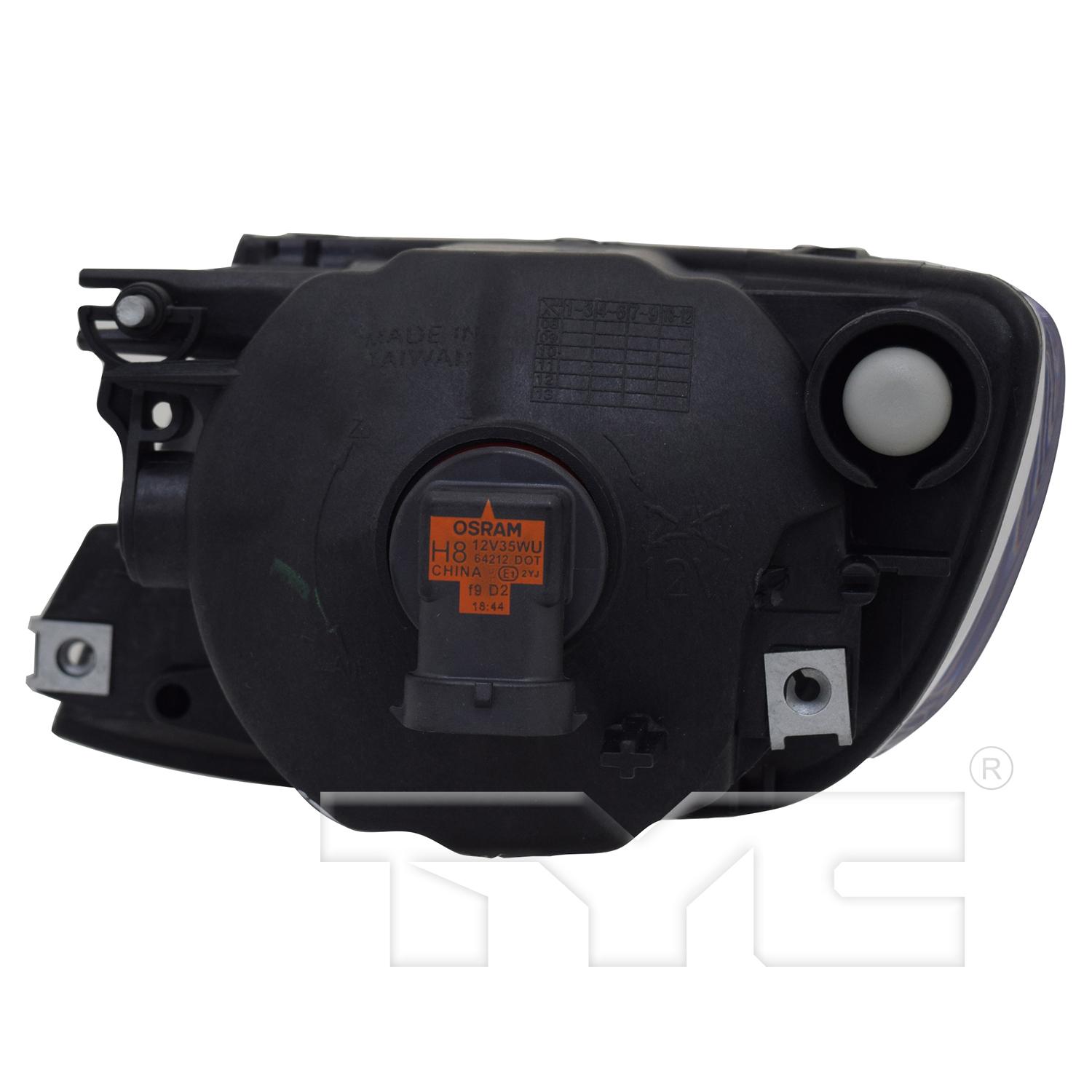 TYC 190727009 - Fog Light Assembly TYC 190727009 Fog Light Assembly product image 2 of 6
