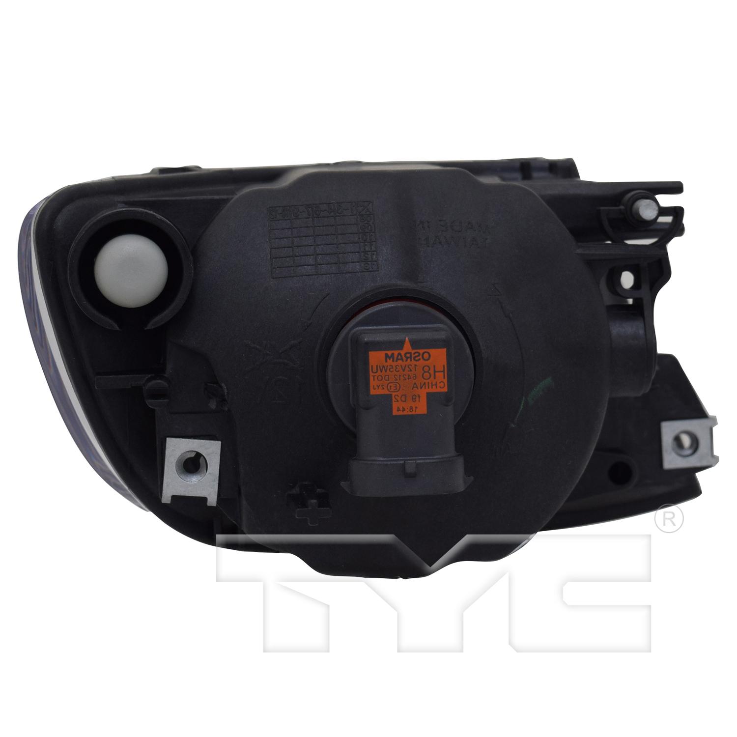 TYC 190728009 Fog Light Assembly product image 2 of 6