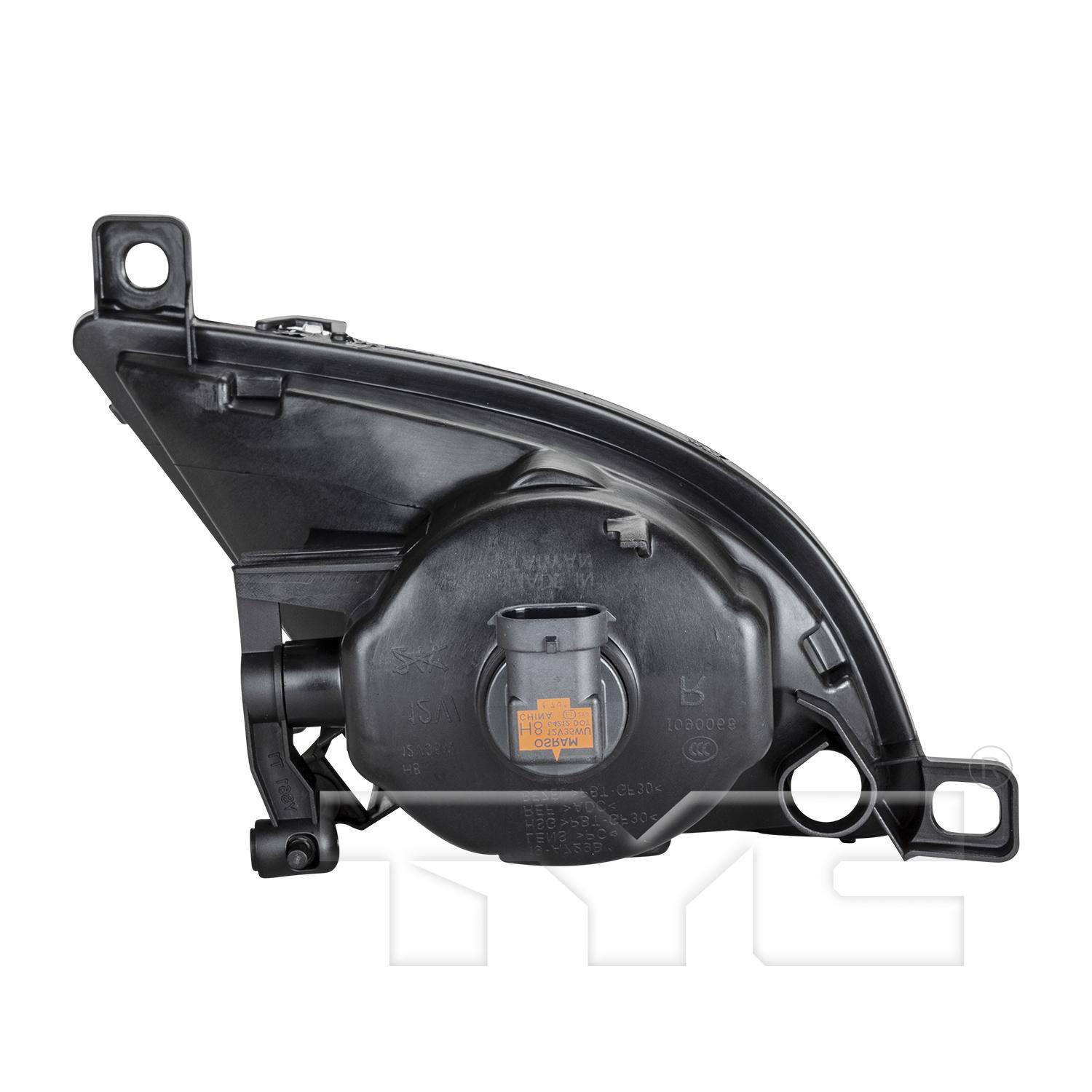 TYC 19073000 Fog Light Assembly product image 2 of 6