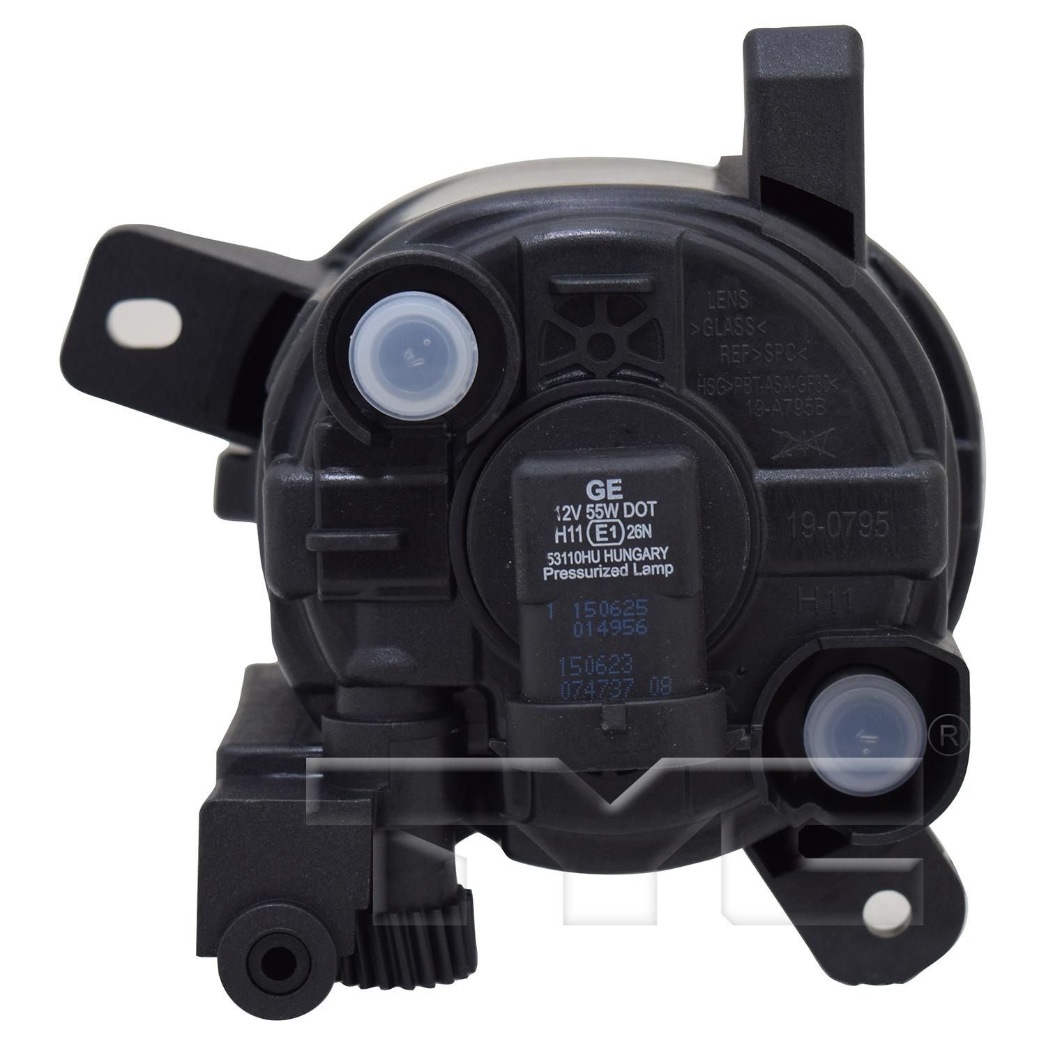 TYC 190795009 Fog Light Assembly product image 2 of 6