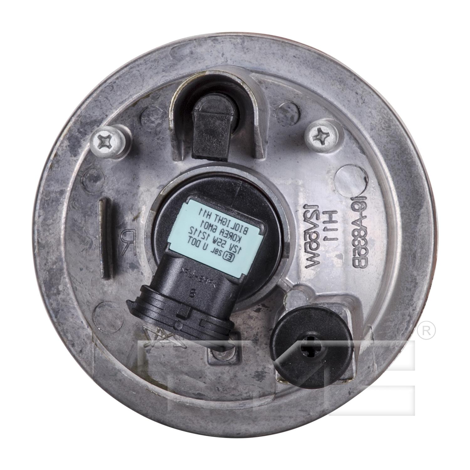 TYC 19083600 Fog Light Assembly product image 2 of 6